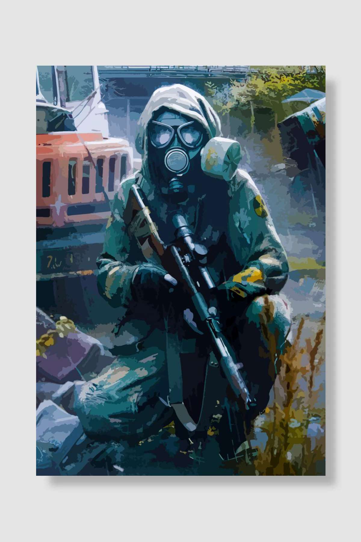 Stalker game Oyun Poster Çerçevesiz Yüksek Kalite Oyun Afiş Duvar Poster