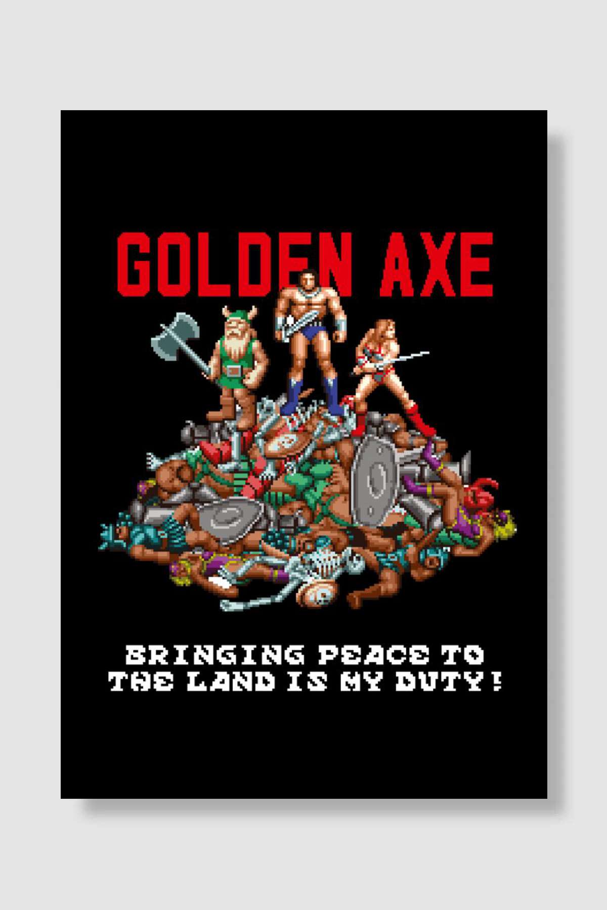 Bringing Peace Oyun Poster Çerçevesiz Yüksek Kalite Oyun Afiş Duvar Poster