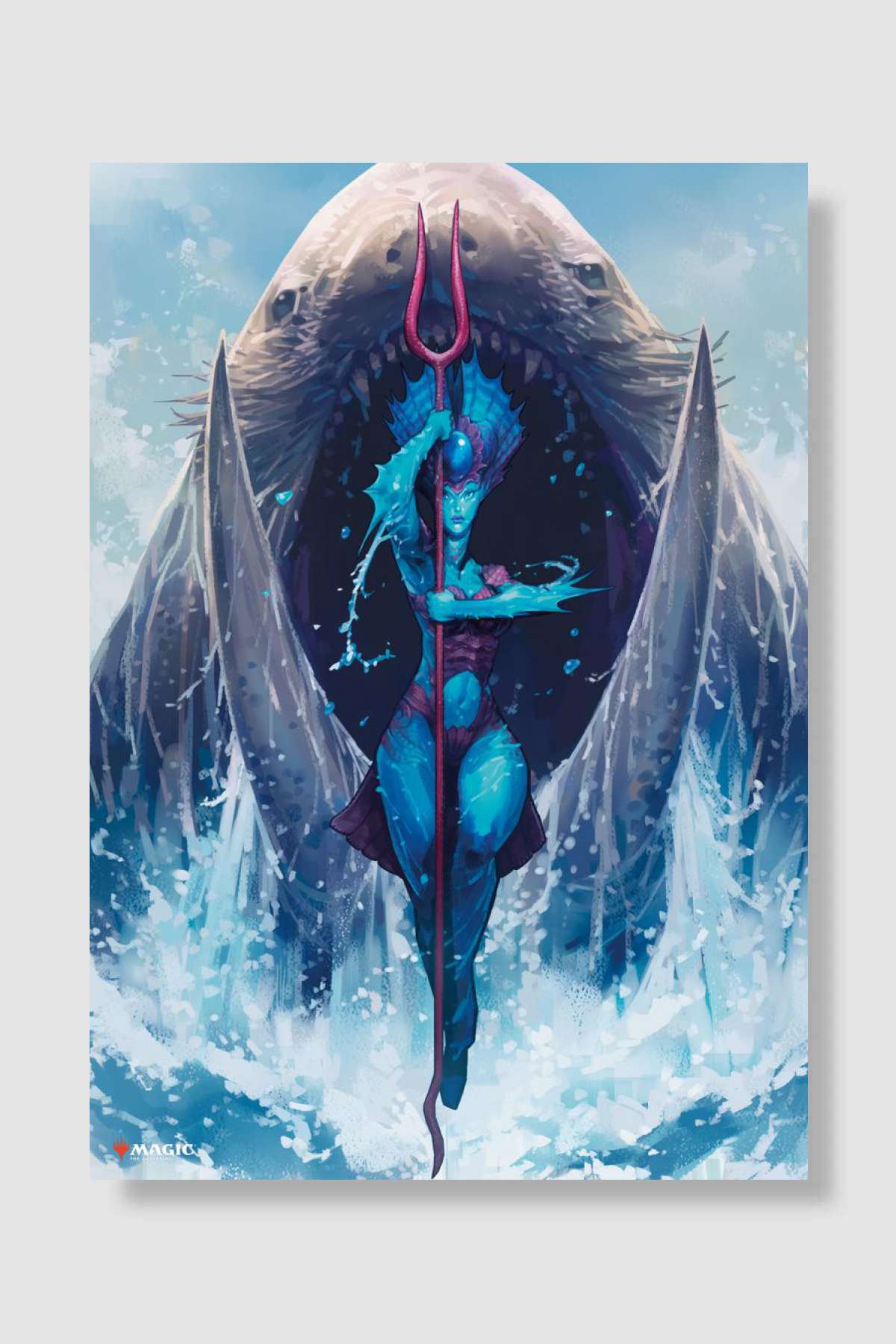 Kiora, Behemoth Beckoner Oyun Poster Çerçevesiz Yüksek Kalite Oyun Afiş Duvar Poster