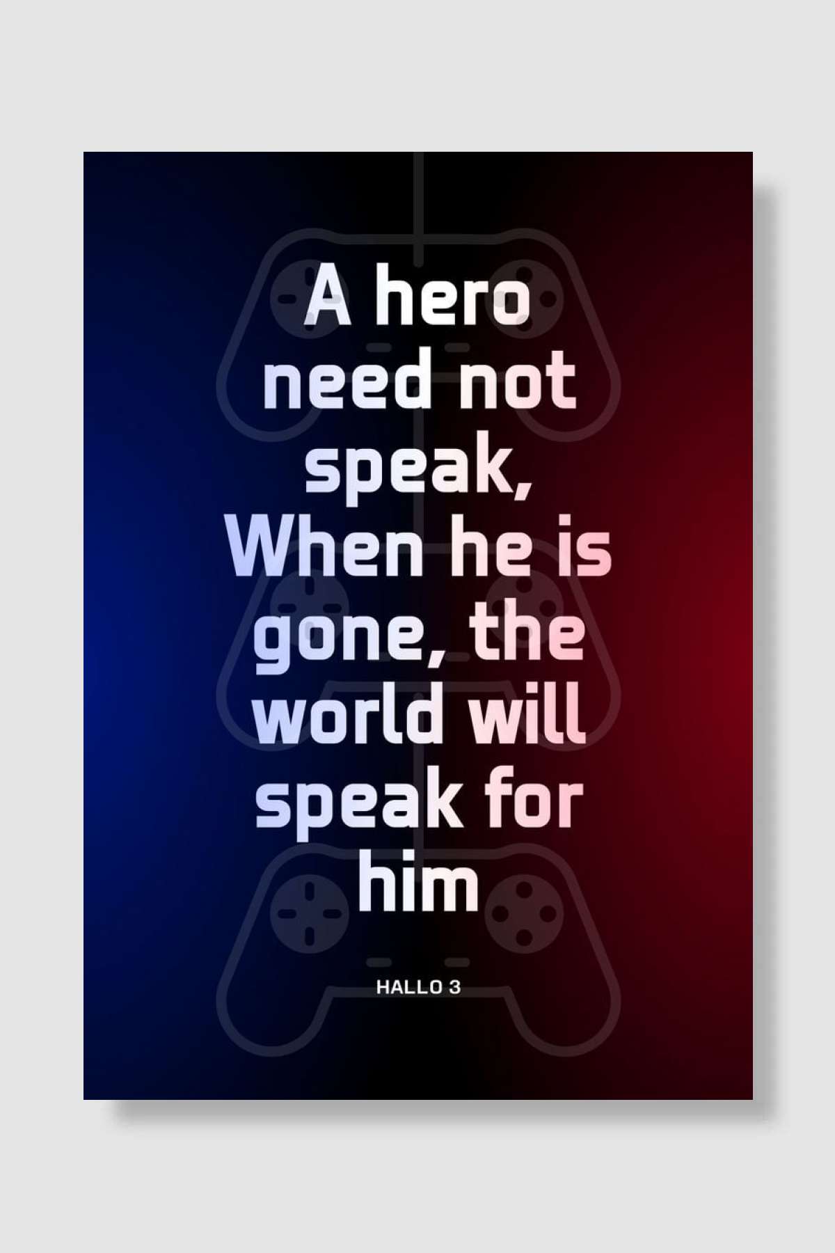 Gaming Quotes 25 Oyun Poster Çerçevesiz Yüksek Kalite Oyun Afiş Duvar Poster