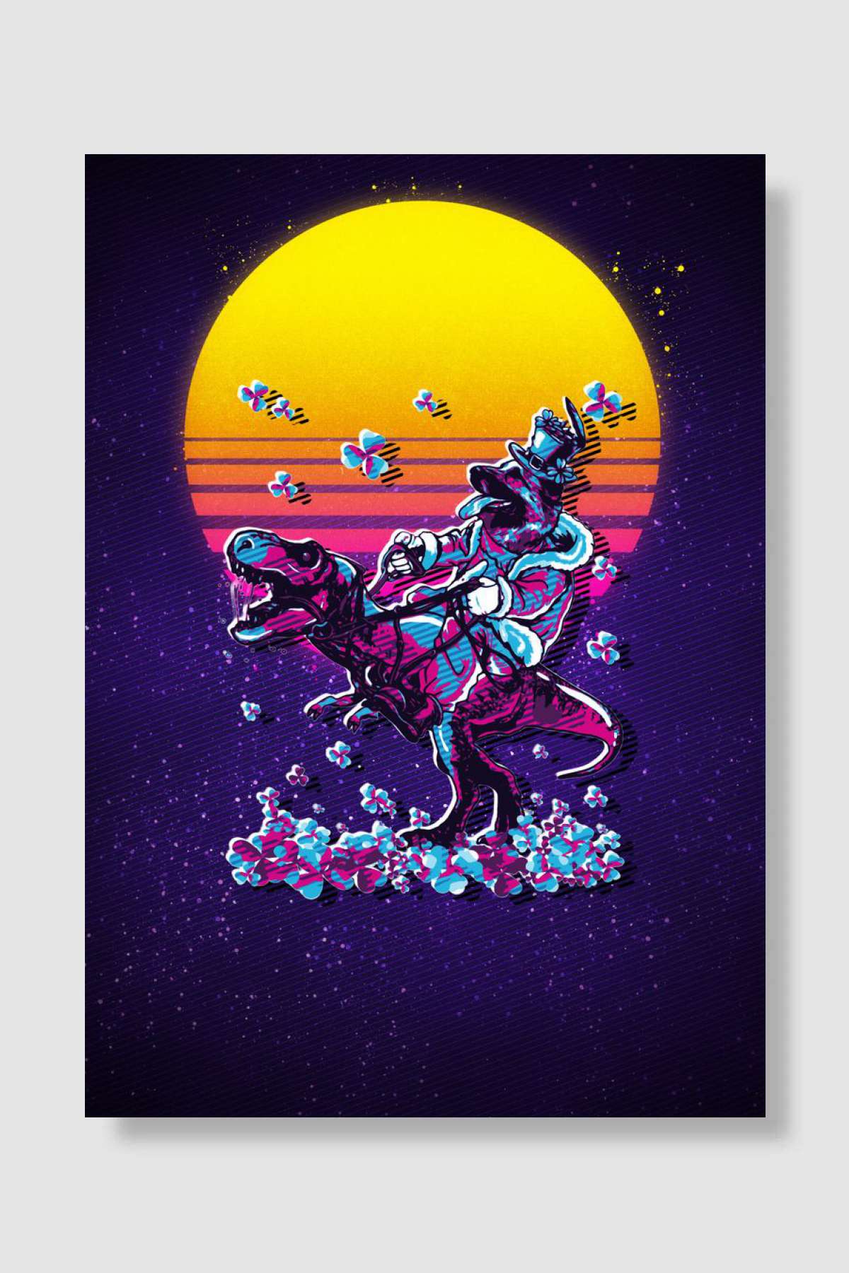 German Shepherd Oyun Poster Çerçevesiz Yüksek Kalite Oyun Afiş Duvar Poster