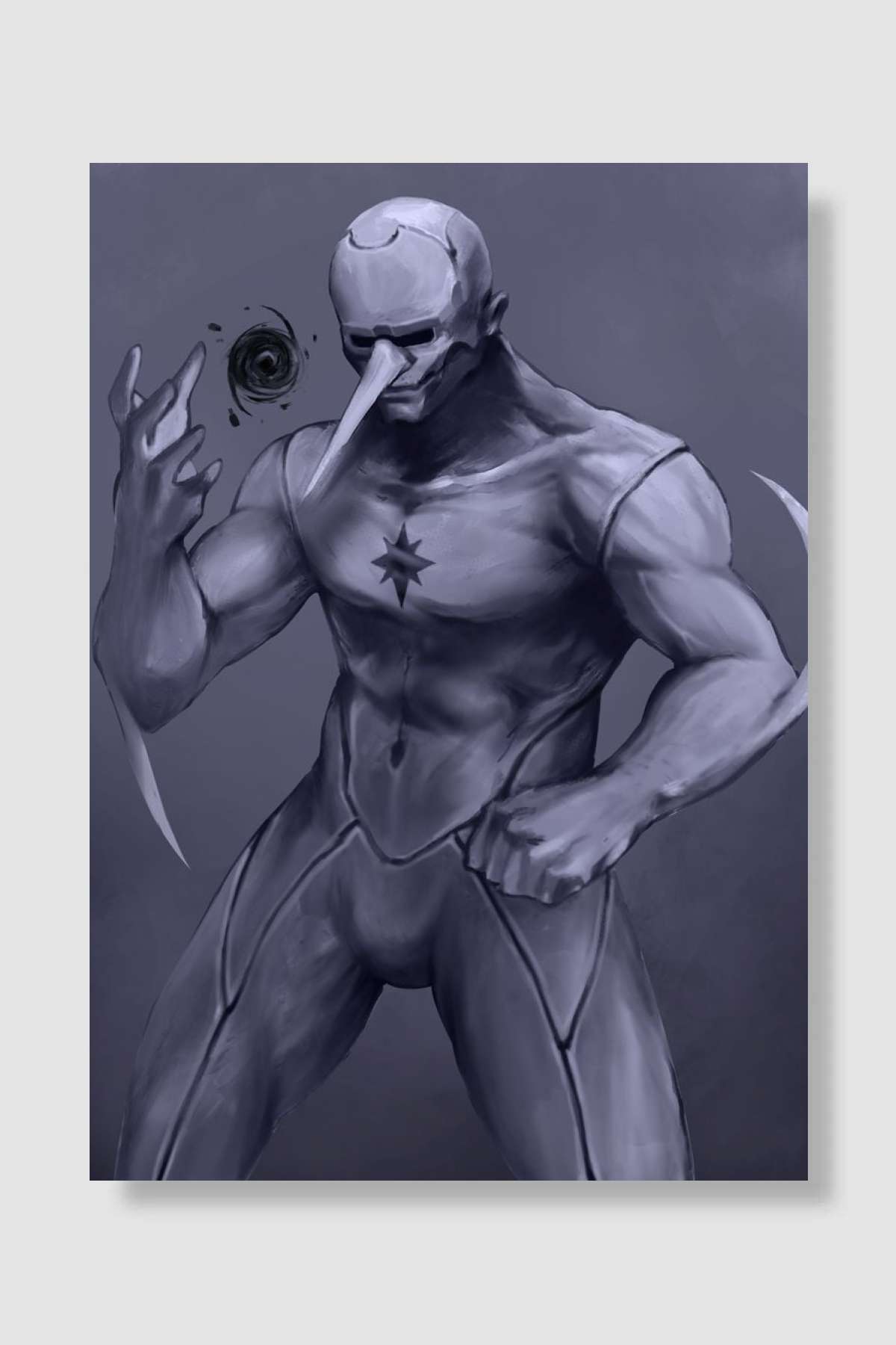 BlackStar Oyun Poster Çerçevesiz Yüksek Kalite Oyun Afiş Duvar Poster