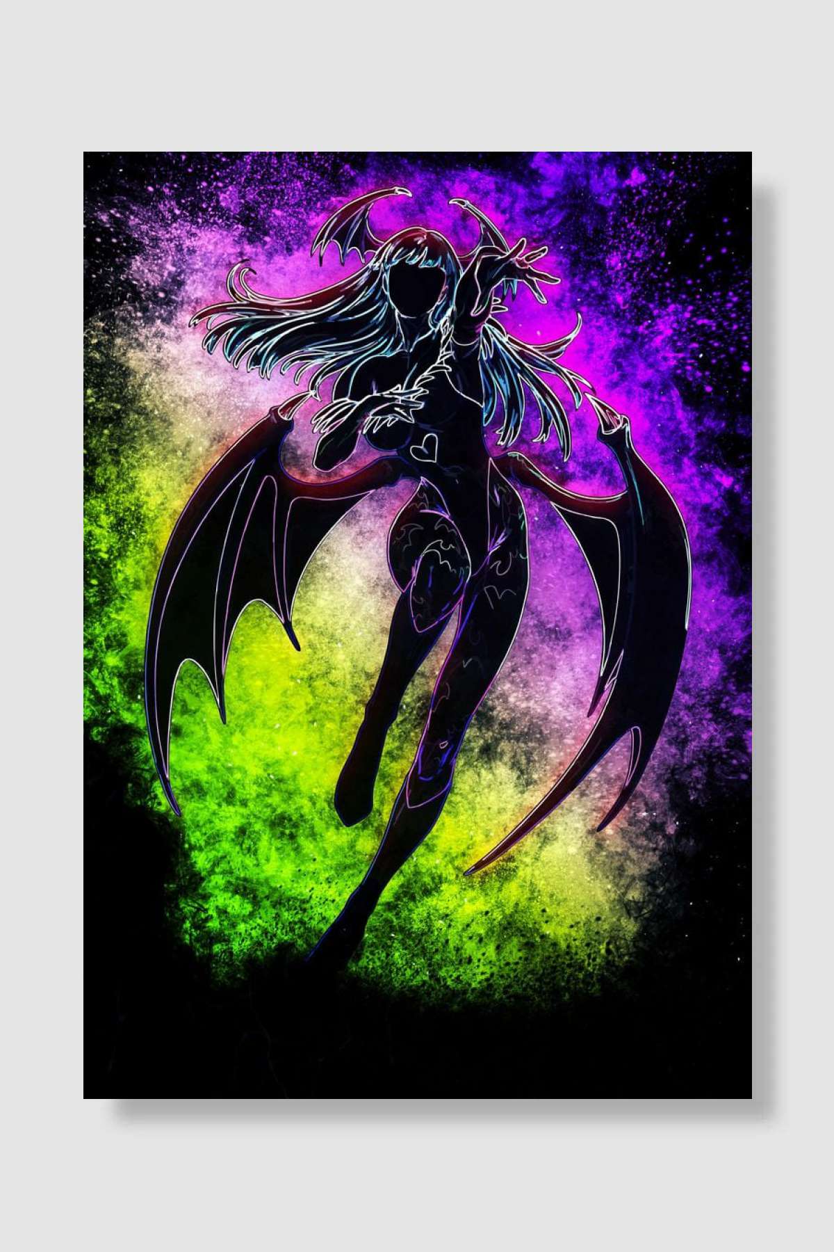 Morrigan Oyun Poster Çerçevesiz Yüksek Kalite Oyun Afiş Duvar Poster - En İyi Fiyatlarla