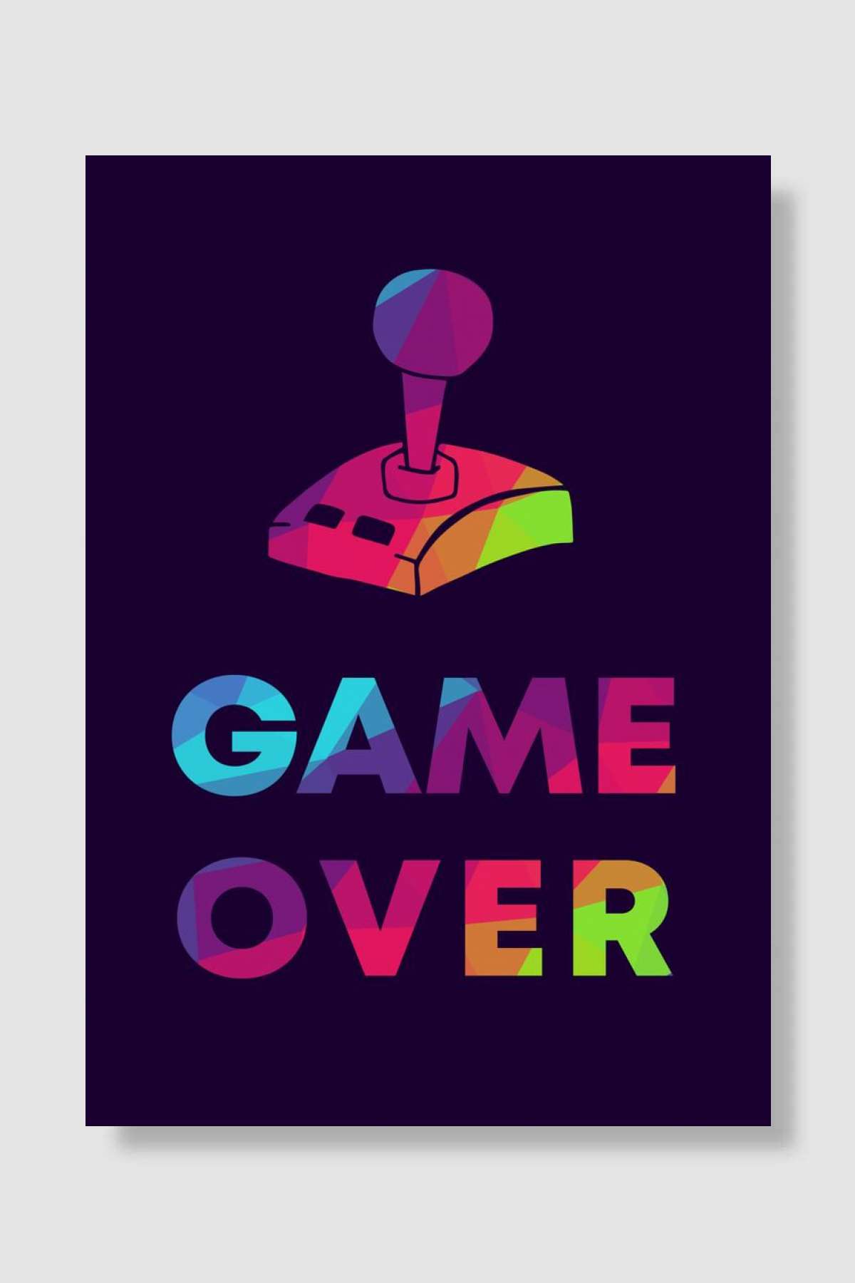 Game Over 15 Oyun Poster Çerçevesiz Yüksek Kalite Oyun Afiş Duvar Poster - En İyi Fiyatlarla