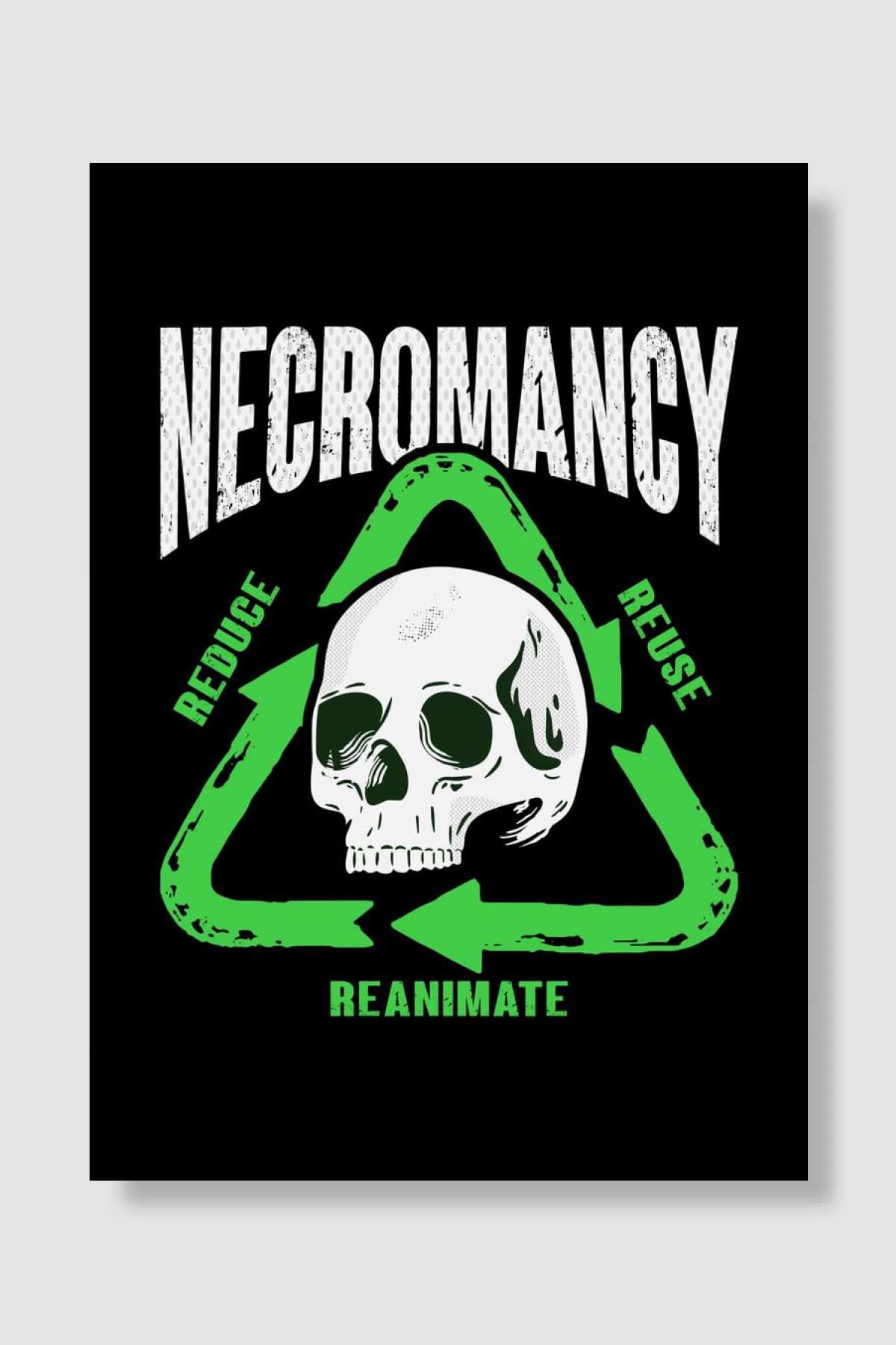 Undead Necromancer Oyun Poster Çerçevesiz Yüksek Kalite Oyun Afiş Duvar Poster