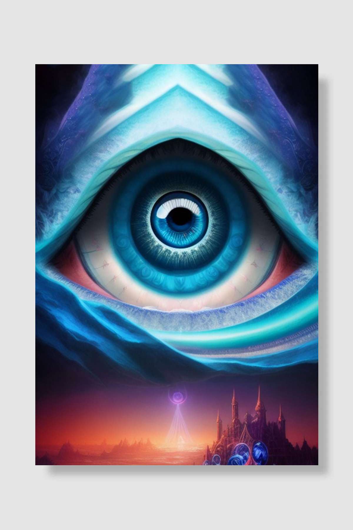 Third eye opening Oyun Poster Çerçevesiz Yüksek Kalite Oyun Afiş Duvar Poster