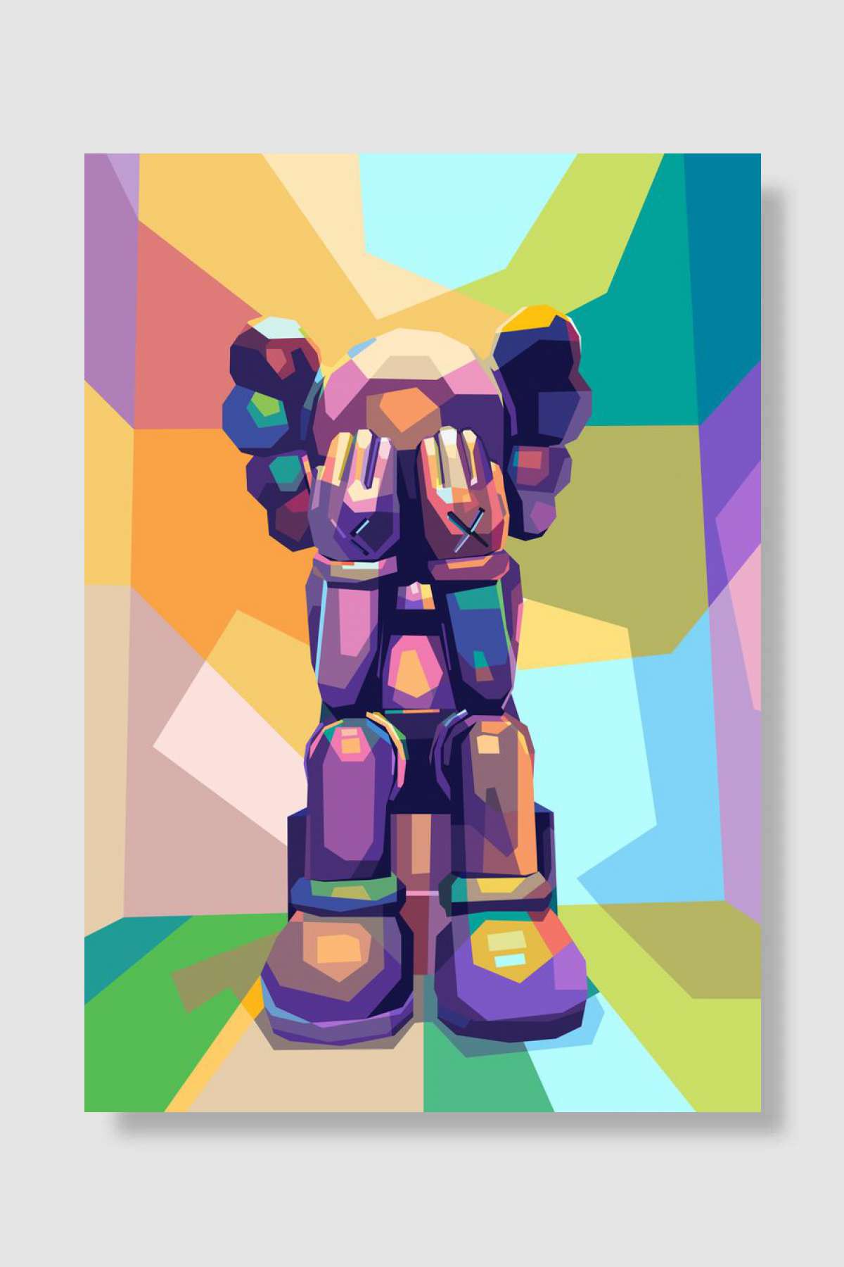 Close eyes Oyun Poster Çerçevesiz Yüksek Kalite Oyun Afiş Duvar Poster