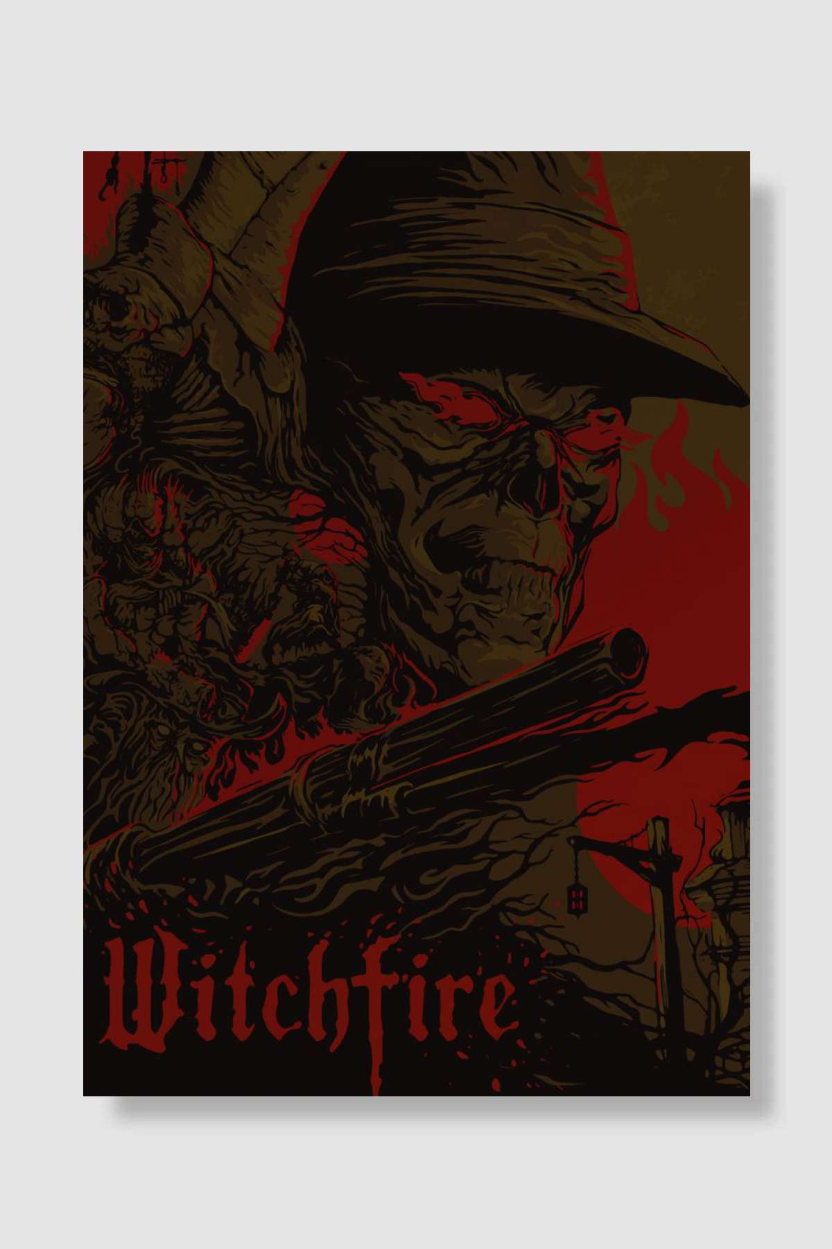 witchfire Oyun Poster Çerçevesiz Yüksek Kalite Oyun Afiş Duvar Poster