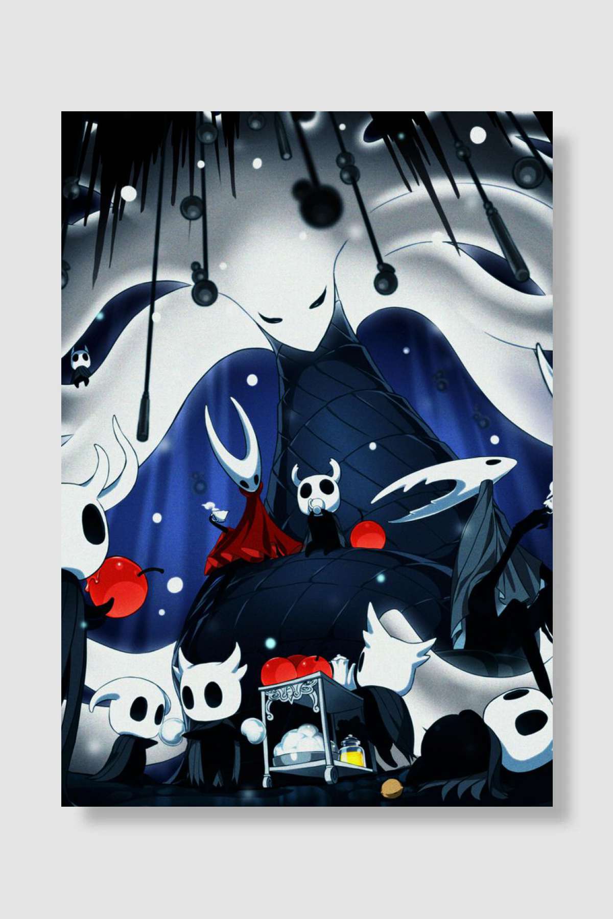Hollow Knight Oyun Poster Çerçevesiz Yüksek Kalite Oyun Afiş Duvar Poster