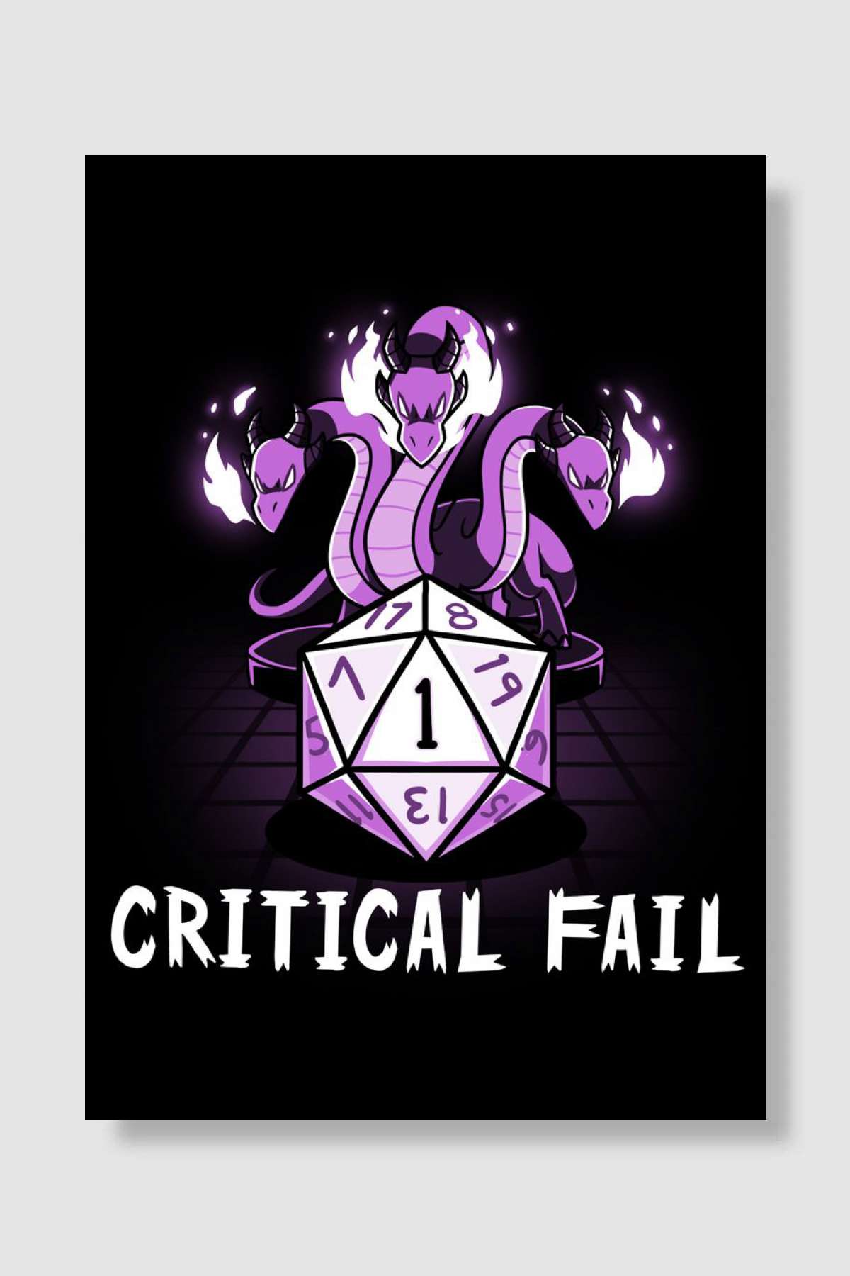 Cool Magical Dragon Lover Oyun Poster Çerçevesiz Yüksek Kalite Oyun Afiş Duvar Poster