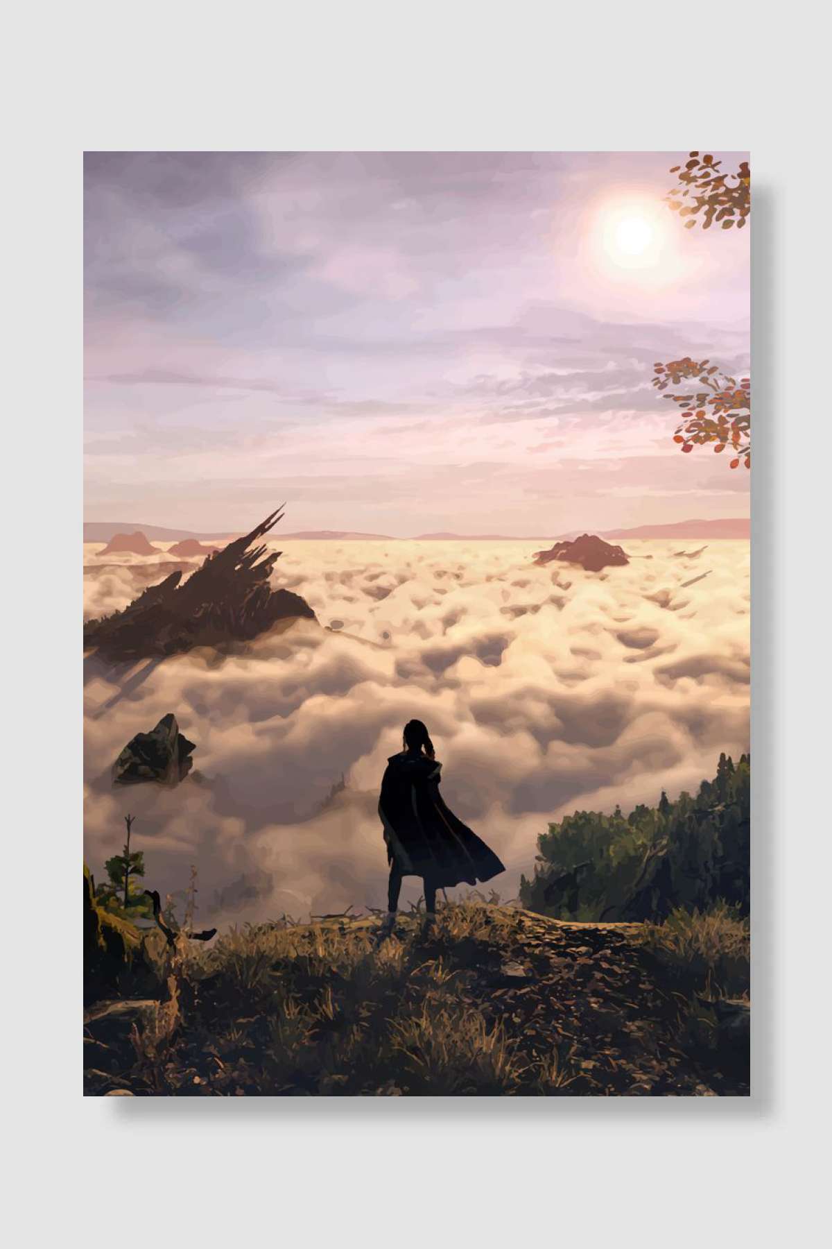 Forspoken Oyun Poster Çerçevesiz Yüksek Kalite Oyun Afiş Duvar Poster