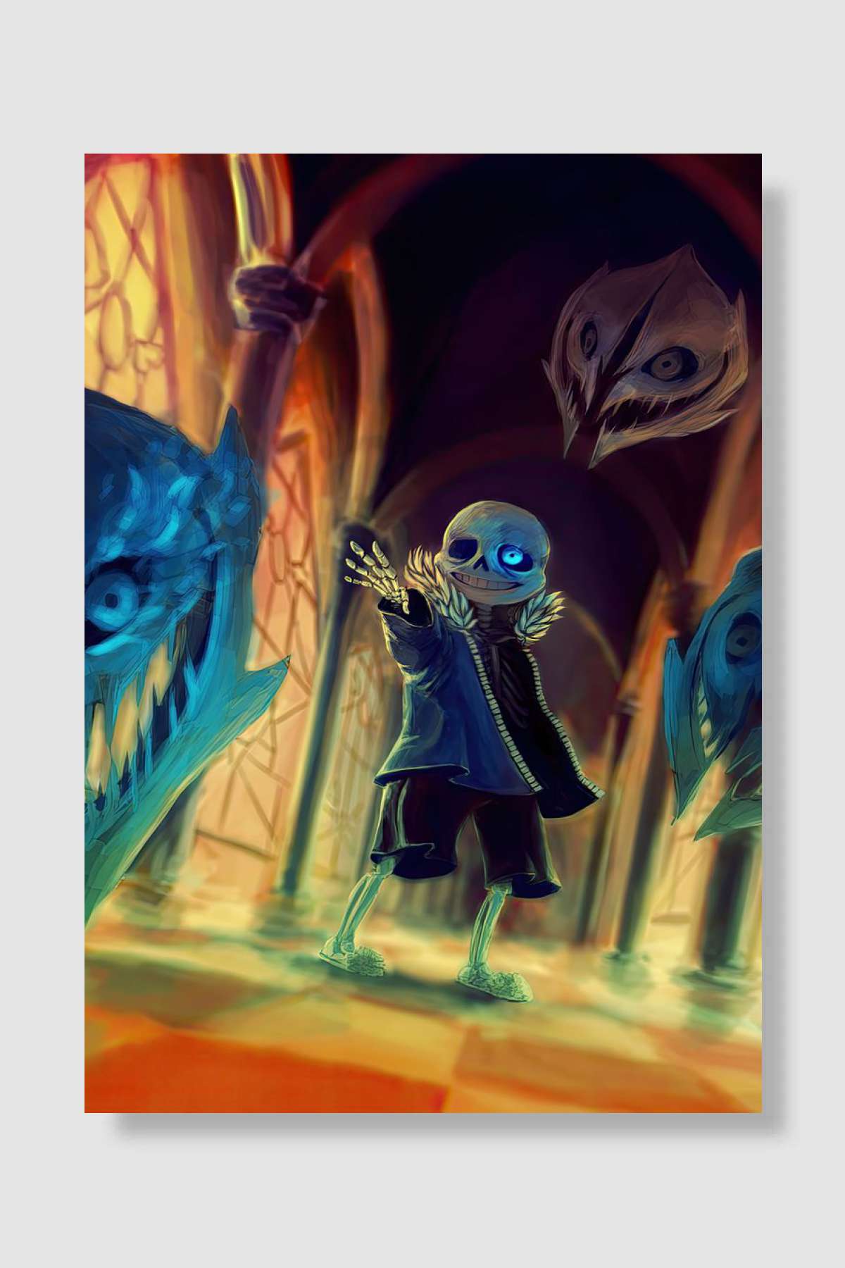 Undertale Oyun Poster Çerçevesiz Yüksek Kalite Oyun Afiş Duvar Poster - En İyi Fiyatlarla