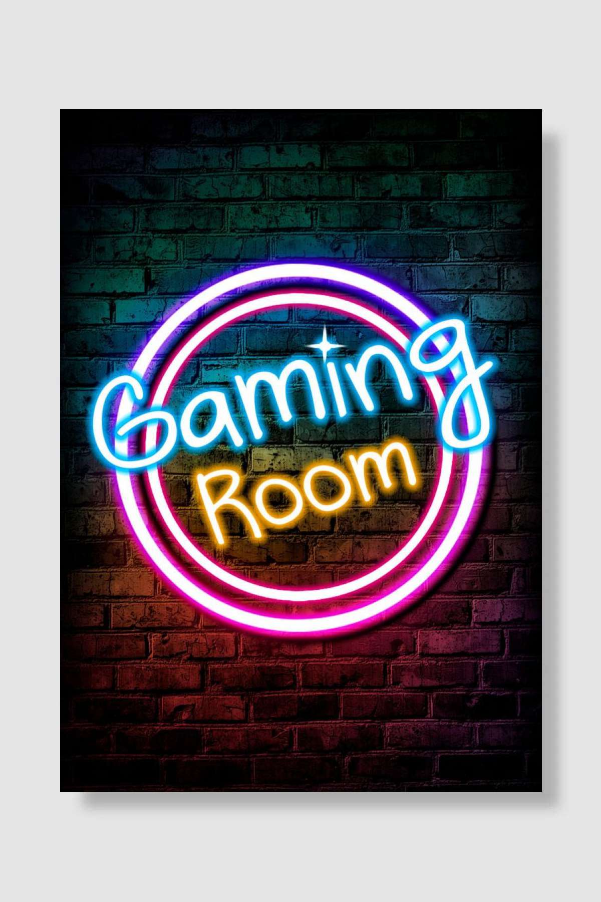 Gaming room Oyun Poster Çerçevesiz Yüksek Kalite Oyun Afiş Duvar Poster