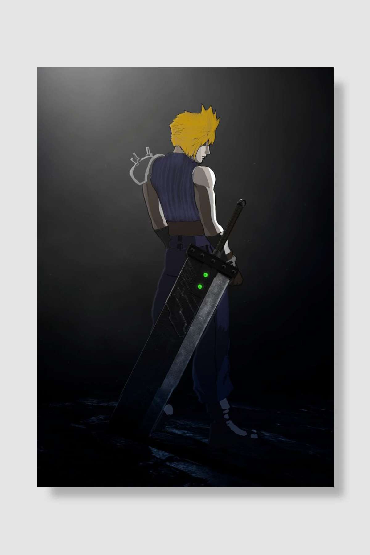 final fantasy Oyun Poster Çerçevesiz Yüksek Kalite Oyun Afiş Duvar Poster