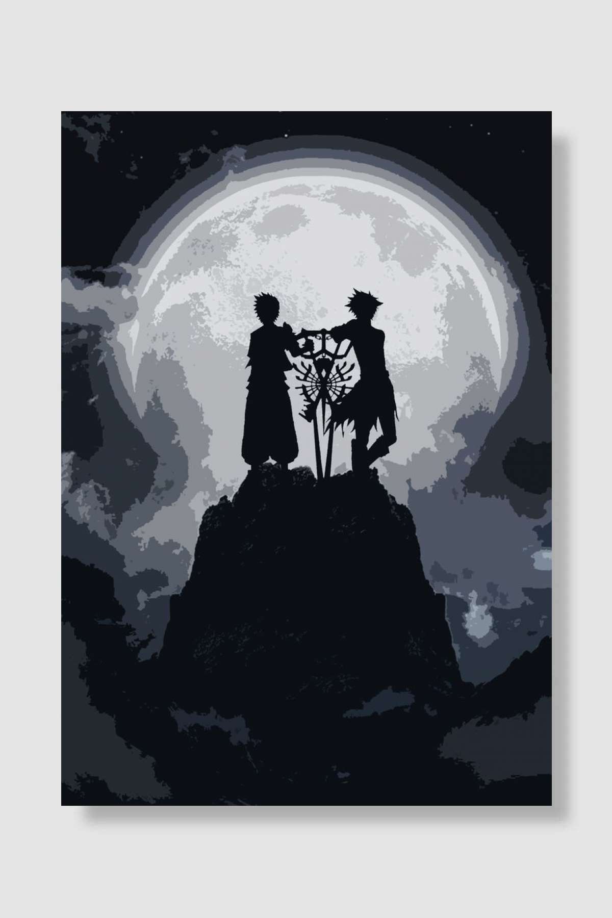 Moon Fight 9 Oyun Poster Çerçevesiz Yüksek Kalite Oyun Afiş Duvar Poster