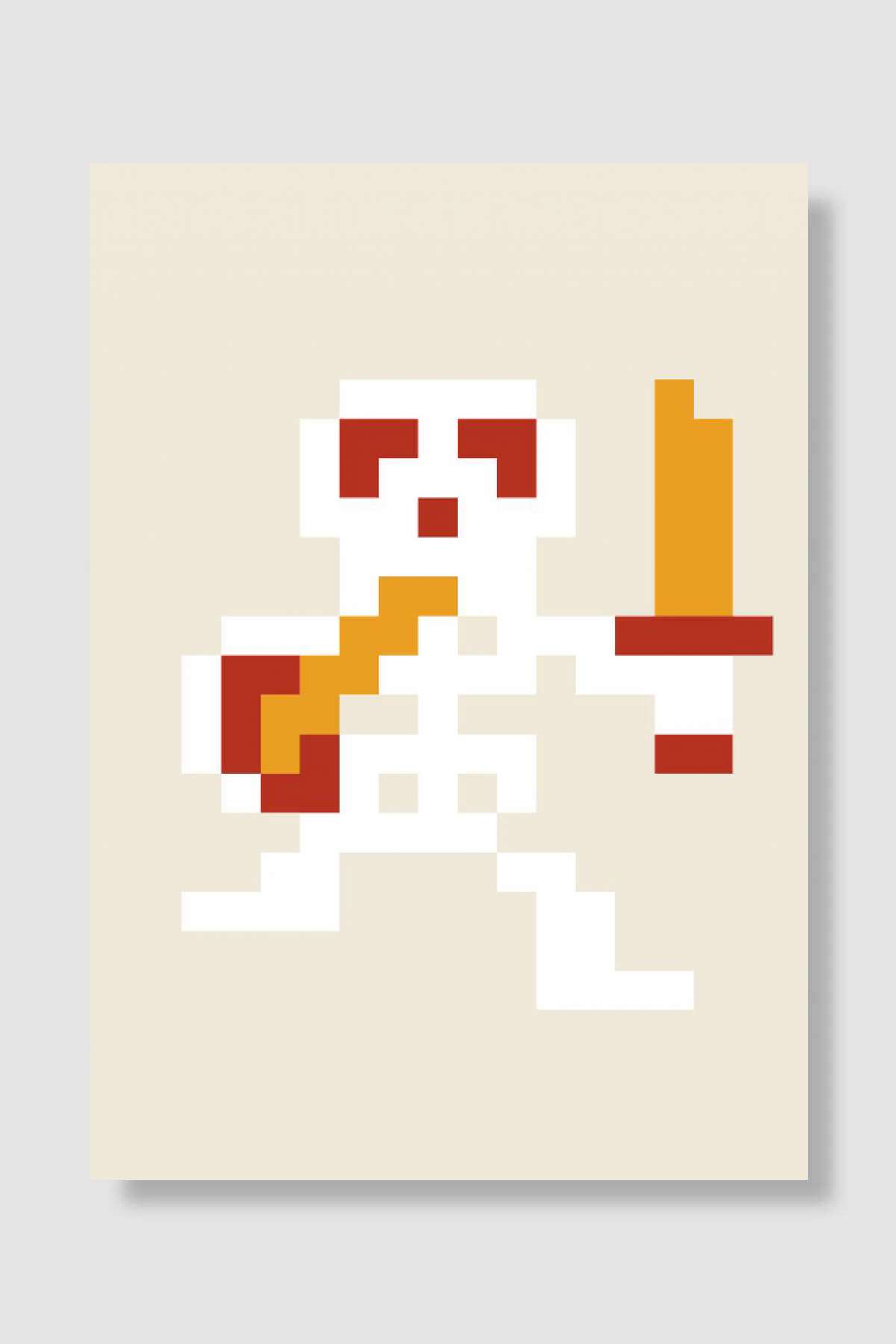 Zelda Enemy Stalfos Oyun Poster Çerçevesiz Yüksek Kalite Oyun Afiş Duvar Poster