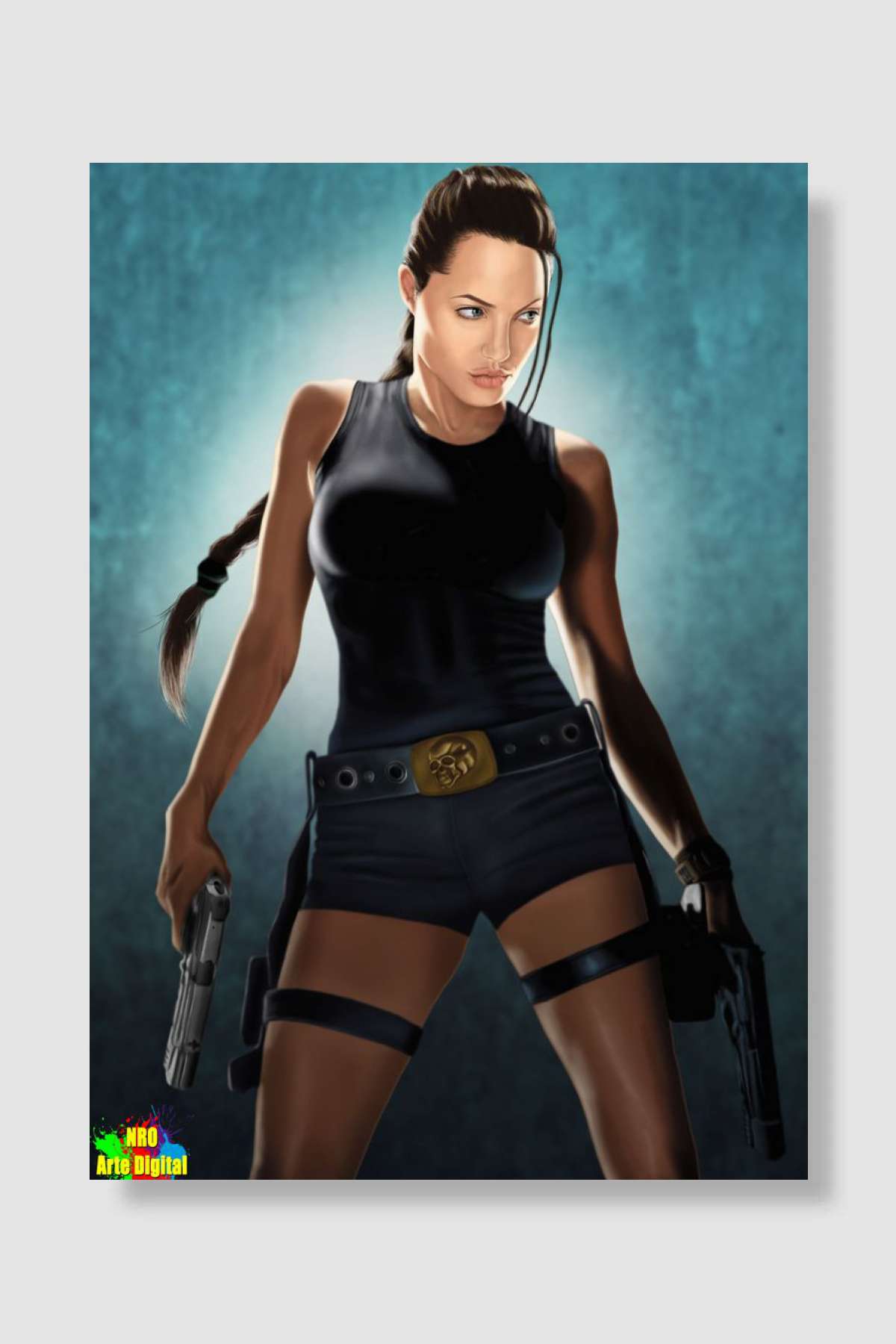 Tomb Raider Oyun Poster Çerçevesiz Yüksek Kalite Oyun Afiş Duvar Poster