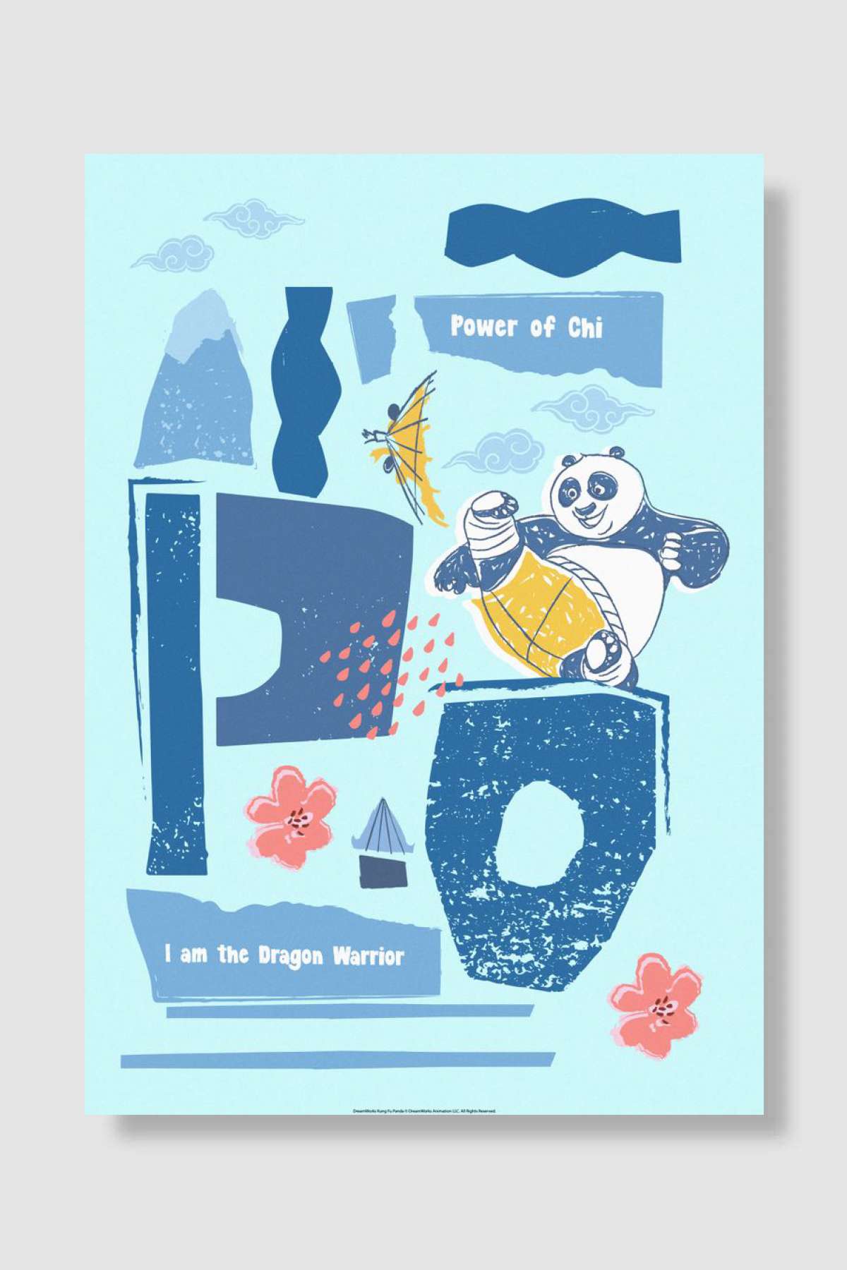 Power of Chi Oyun Poster Çerçevesiz Yüksek Kalite Oyun Afiş Duvar Poster