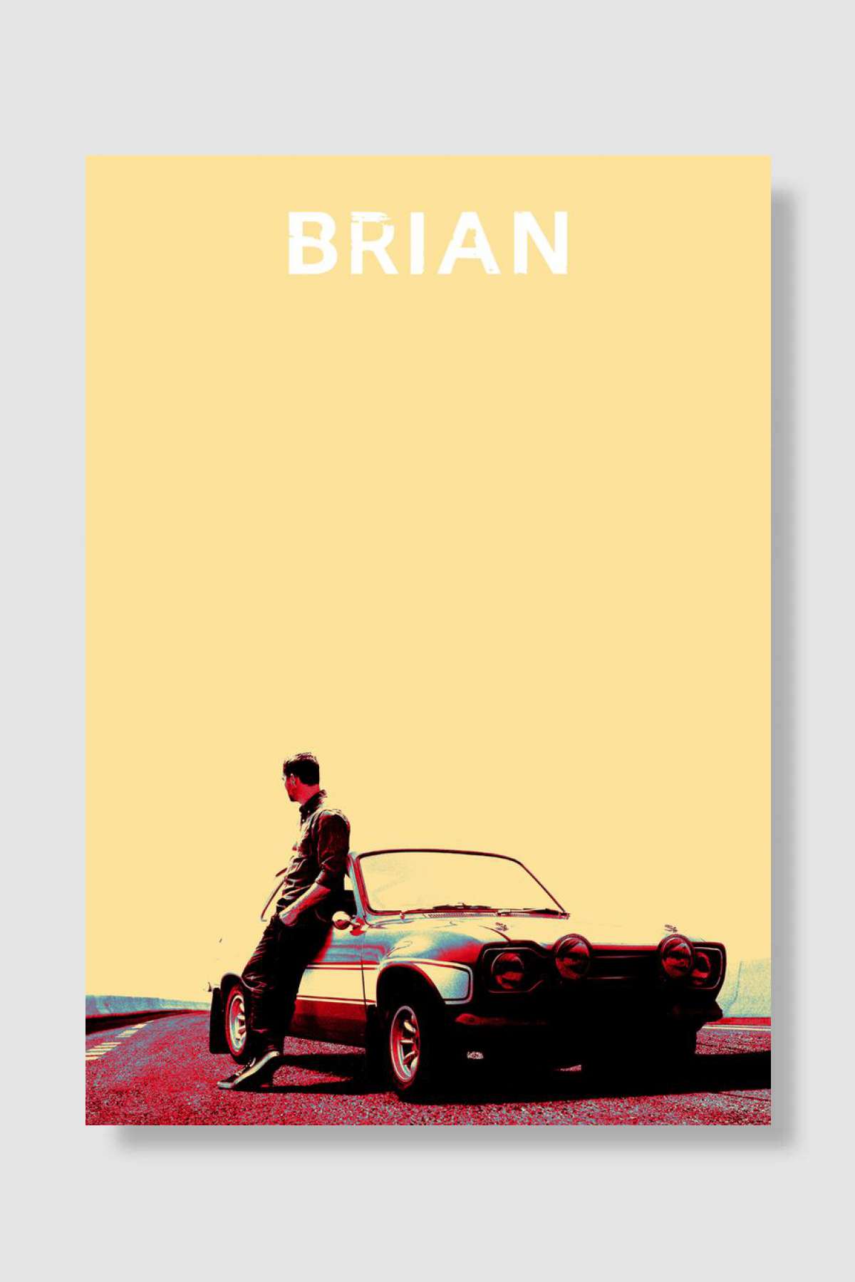 Brian OConner Oyun Poster Çerçevesiz Yüksek Kalite Oyun Afiş Duvar Poster