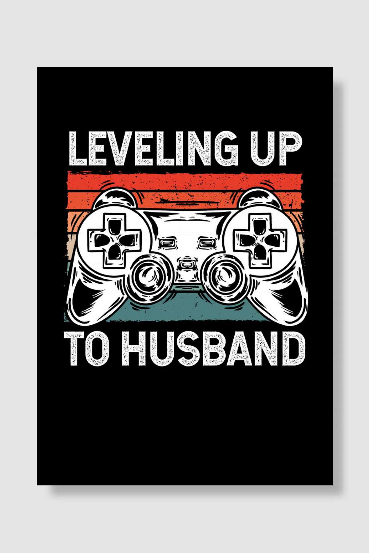 Leveling up husband Oyun Poster Çerçevesiz Yüksek Kalite Oyun Afiş Duvar Poster