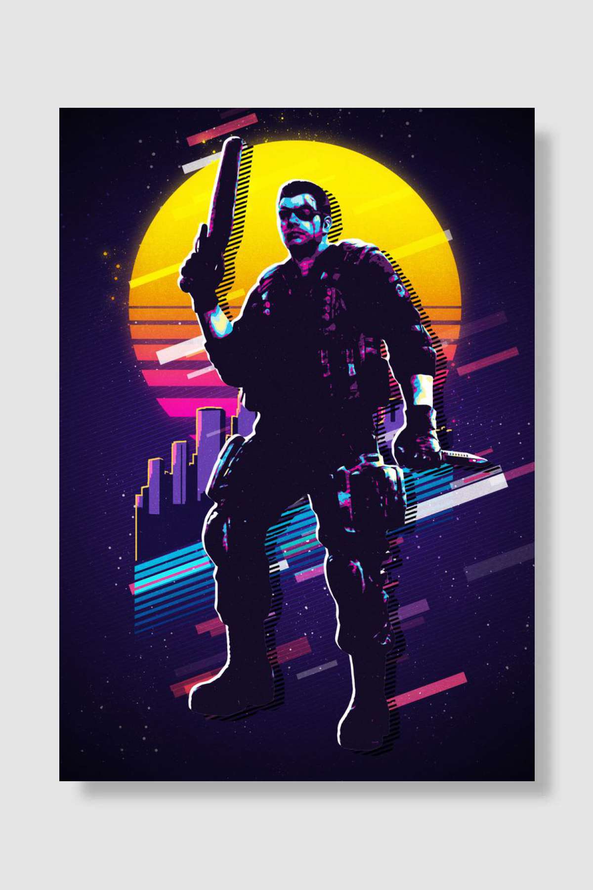 BlackShot Online Oyun Poster Çerçevesiz Yüksek Kalite Oyun Afiş Duvar Poster