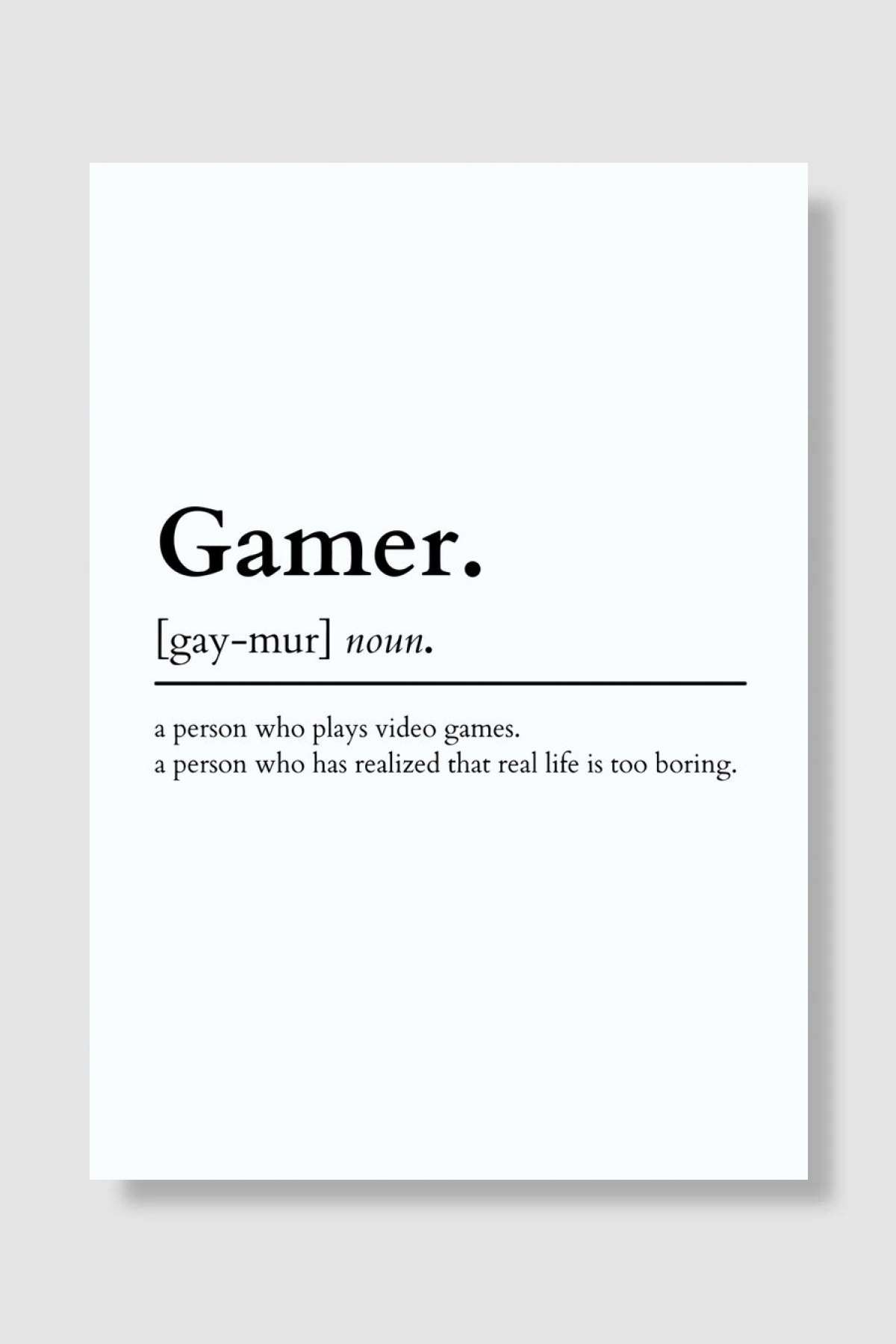 Gaming Oyun Poster Çerçevesiz Yüksek Kalite Oyun Afiş Duvar Poster