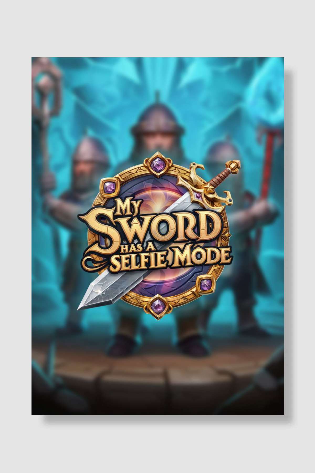 Funny Gamer Quote Oyun Poster Çerçevesiz Yüksek Kalite Oyun Afiş Duvar Poster