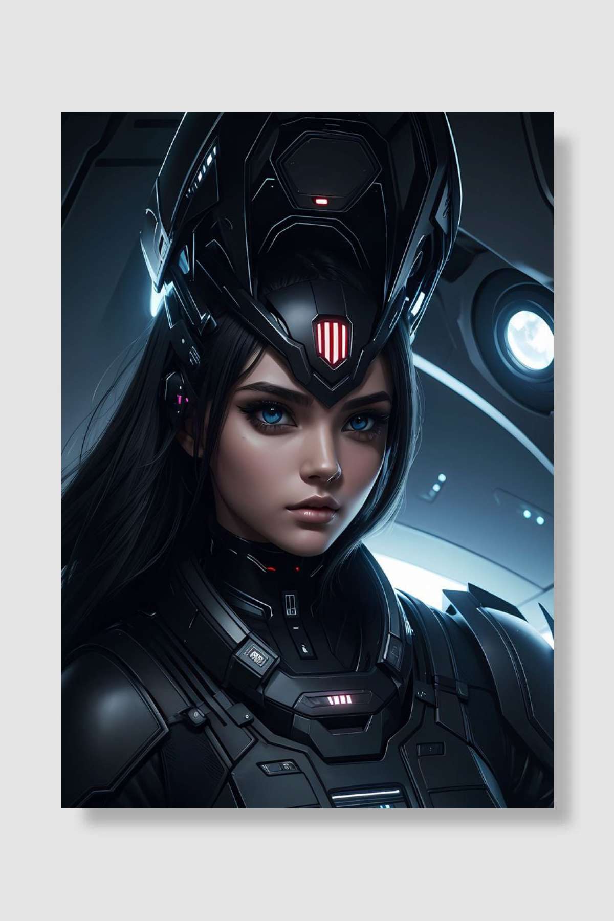 Future queen Oyun Poster Çerçevesiz Yüksek Kalite Oyun Afiş Duvar Poster