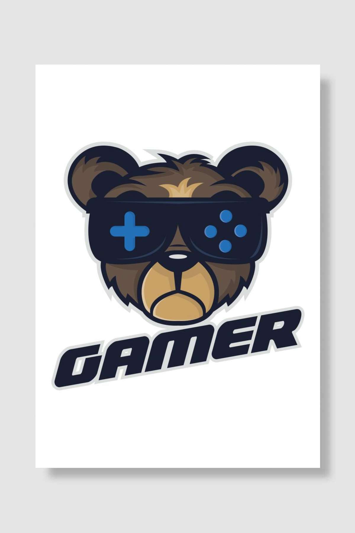 bear Oyun Poster Çerçevesiz Yüksek Kalite Oyun Afiş Duvar Poster