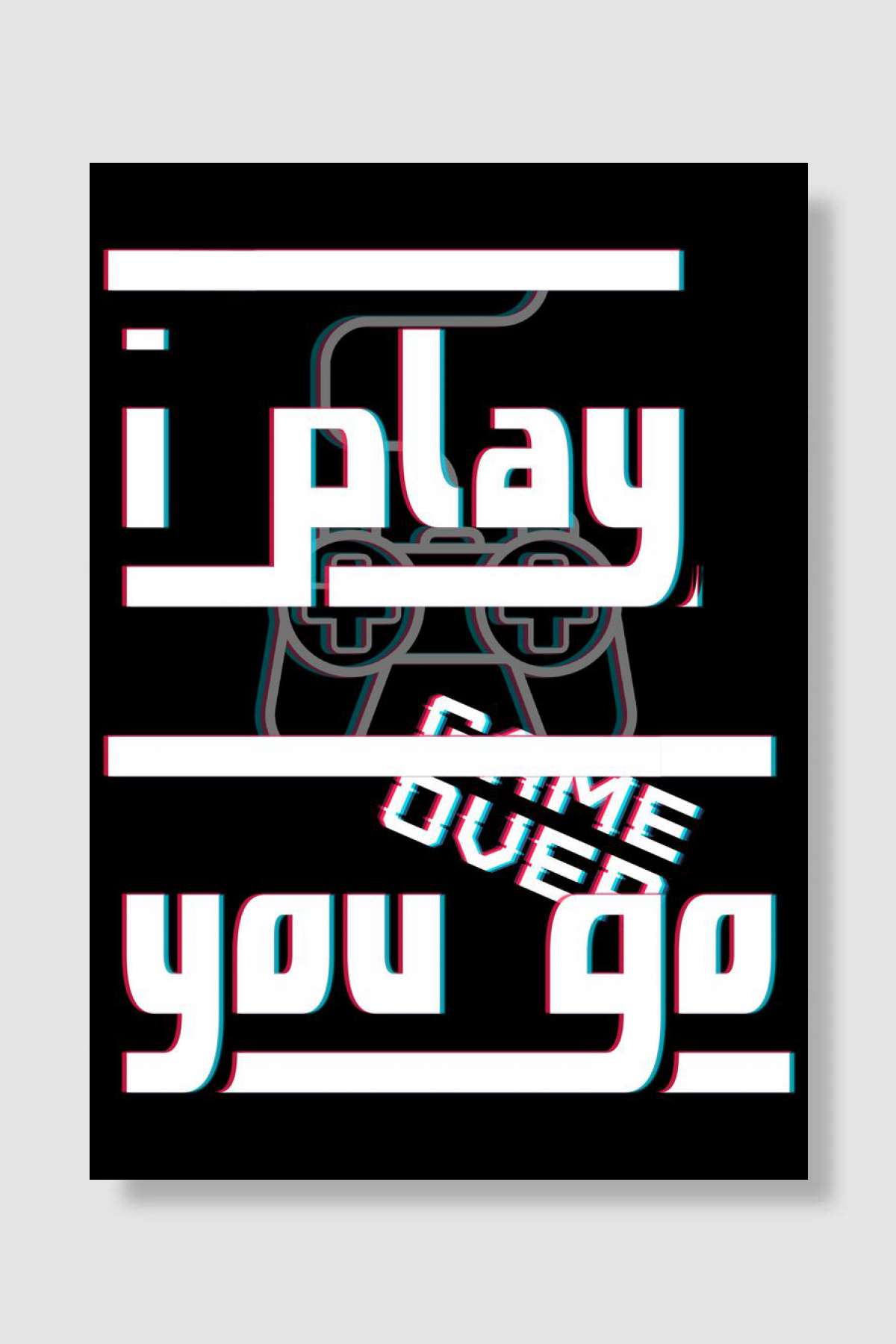 Gamer Computer Games Retro Oyun Poster Çerçevesiz Yüksek Kalite Oyun Afiş Duvar Poster