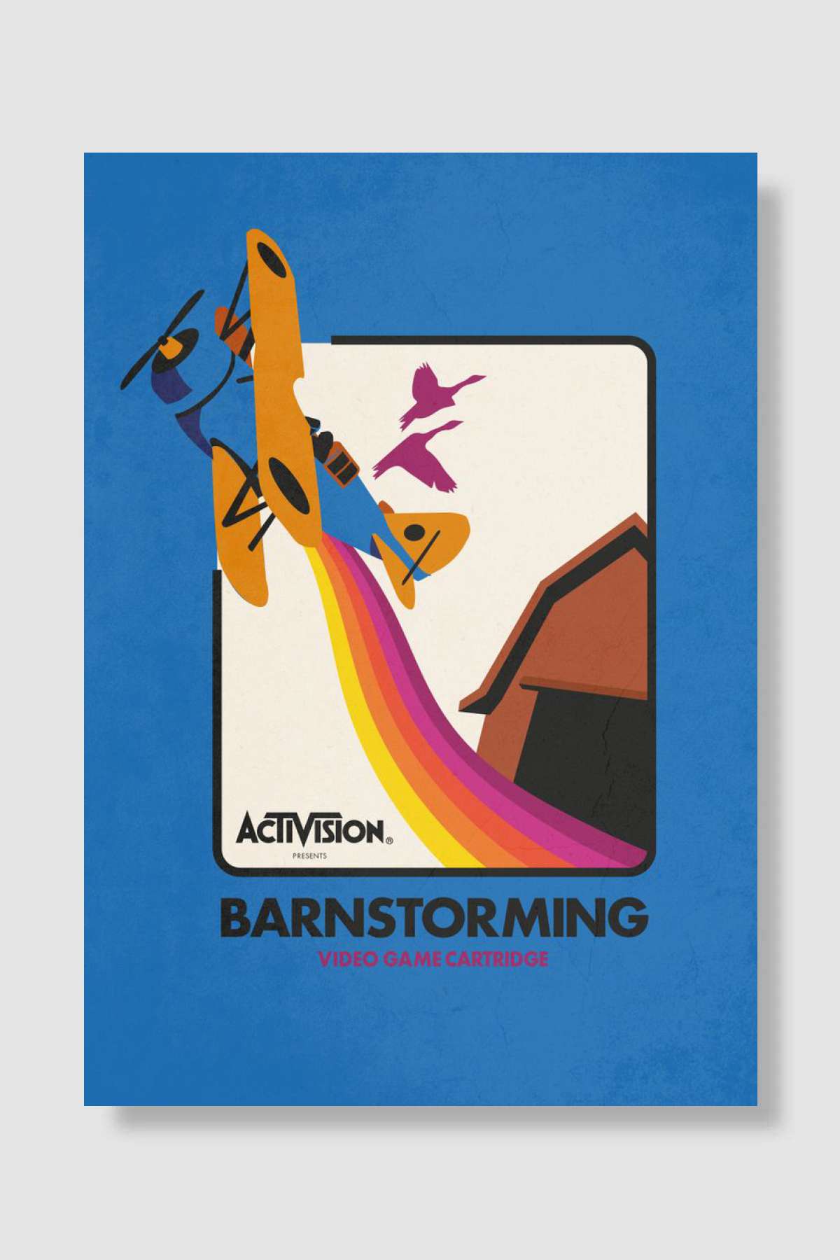 Barnstorming Oyun Poster Çerçevesiz Yüksek Kalite Oyun Afiş Duvar Poster