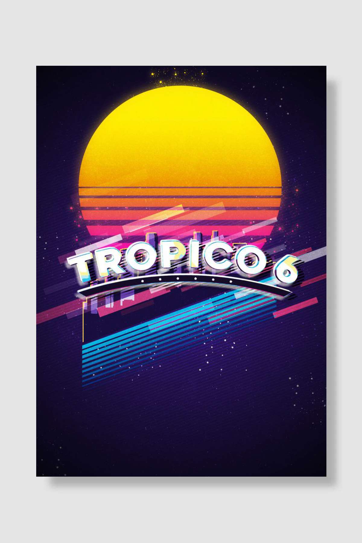 Tropico 6 Oyun Poster Çerçevesiz Yüksek Kalite Oyun Afiş Duvar Poster