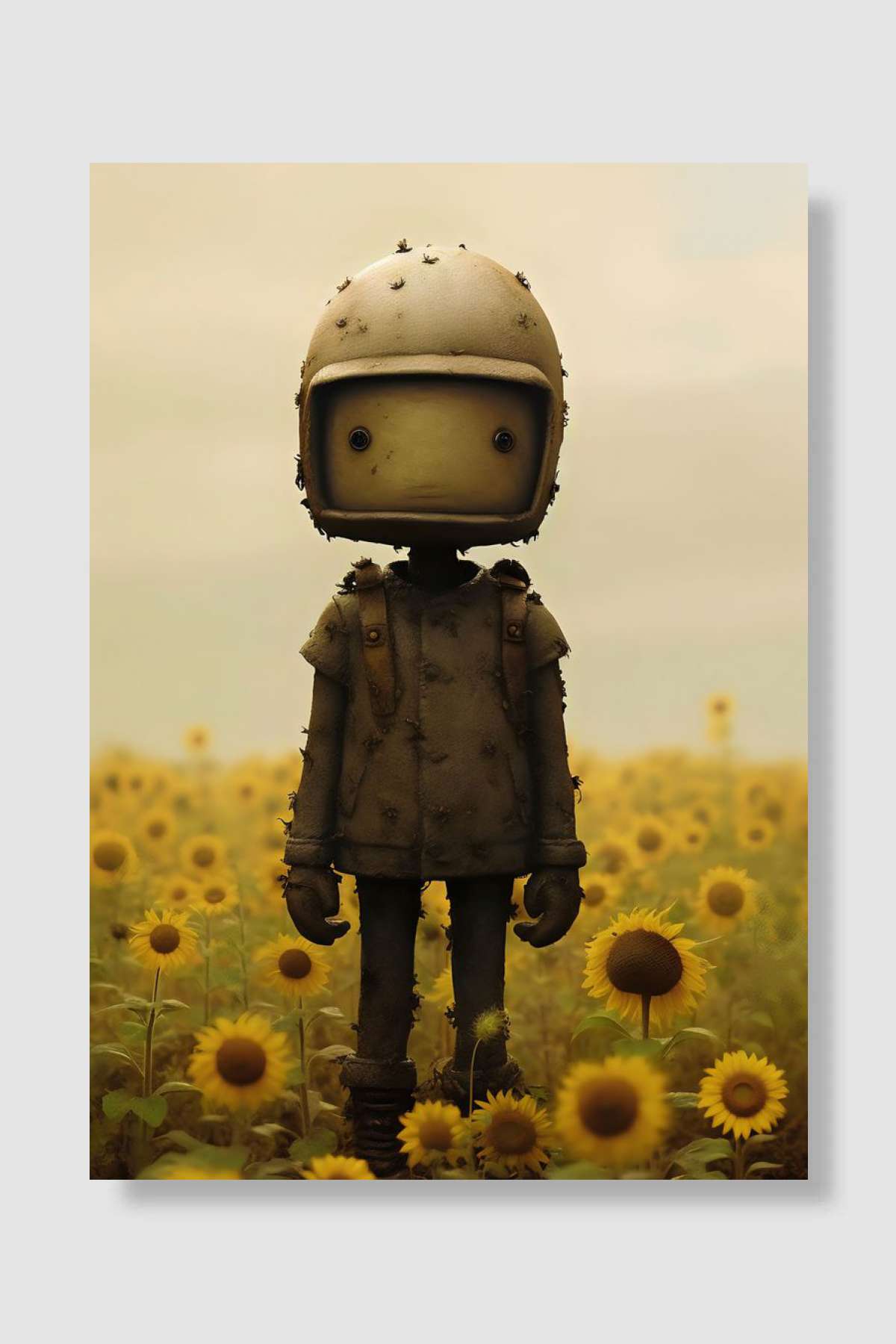 Toy in a meadow Oyun Poster Çerçevesiz Yüksek Kalite Oyun Afiş Duvar Poster