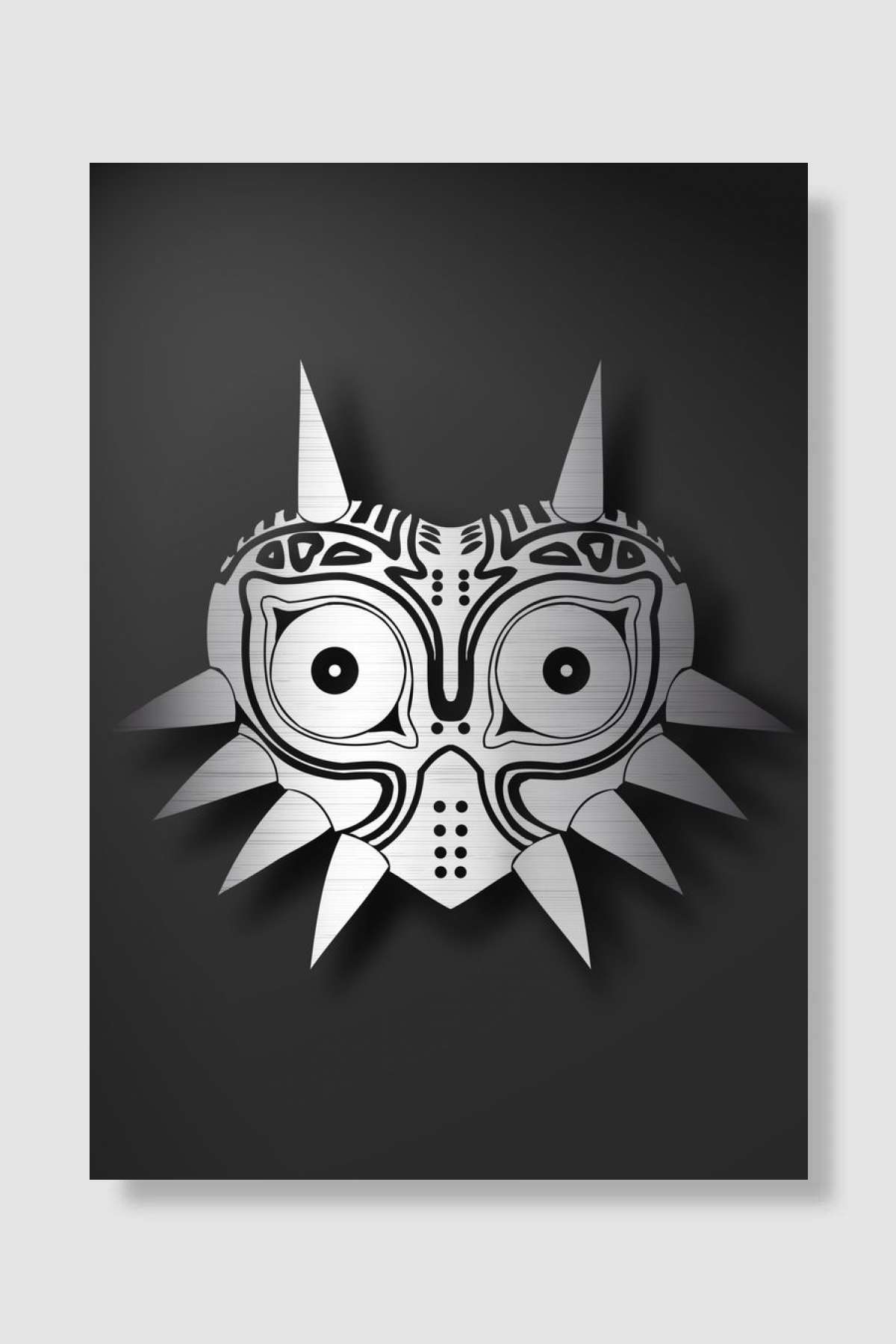 Majoras Mask Oyun Poster Çerçevesiz Yüksek Kalite Oyun Afiş Duvar Poster