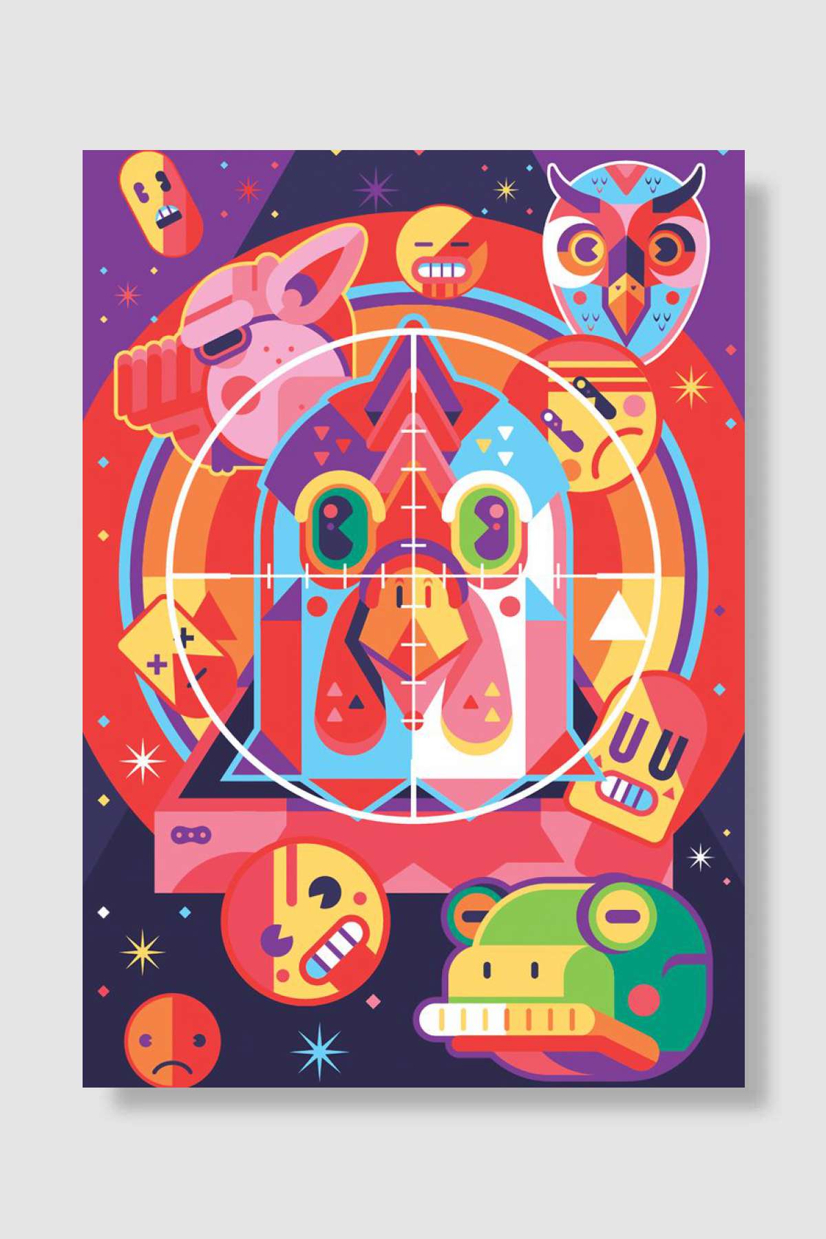 Hotline Miami Oyun Poster Çerçevesiz Yüksek Kalite Oyun Afiş Duvar Poster