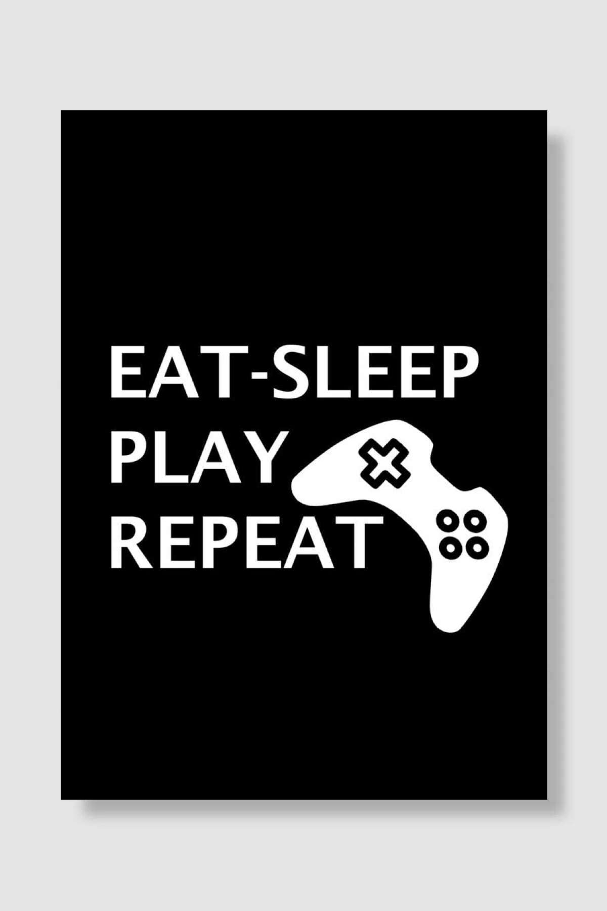 Qoute Game Oyun Poster Çerçevesiz Yüksek Kalite Oyun Afiş Duvar Poster