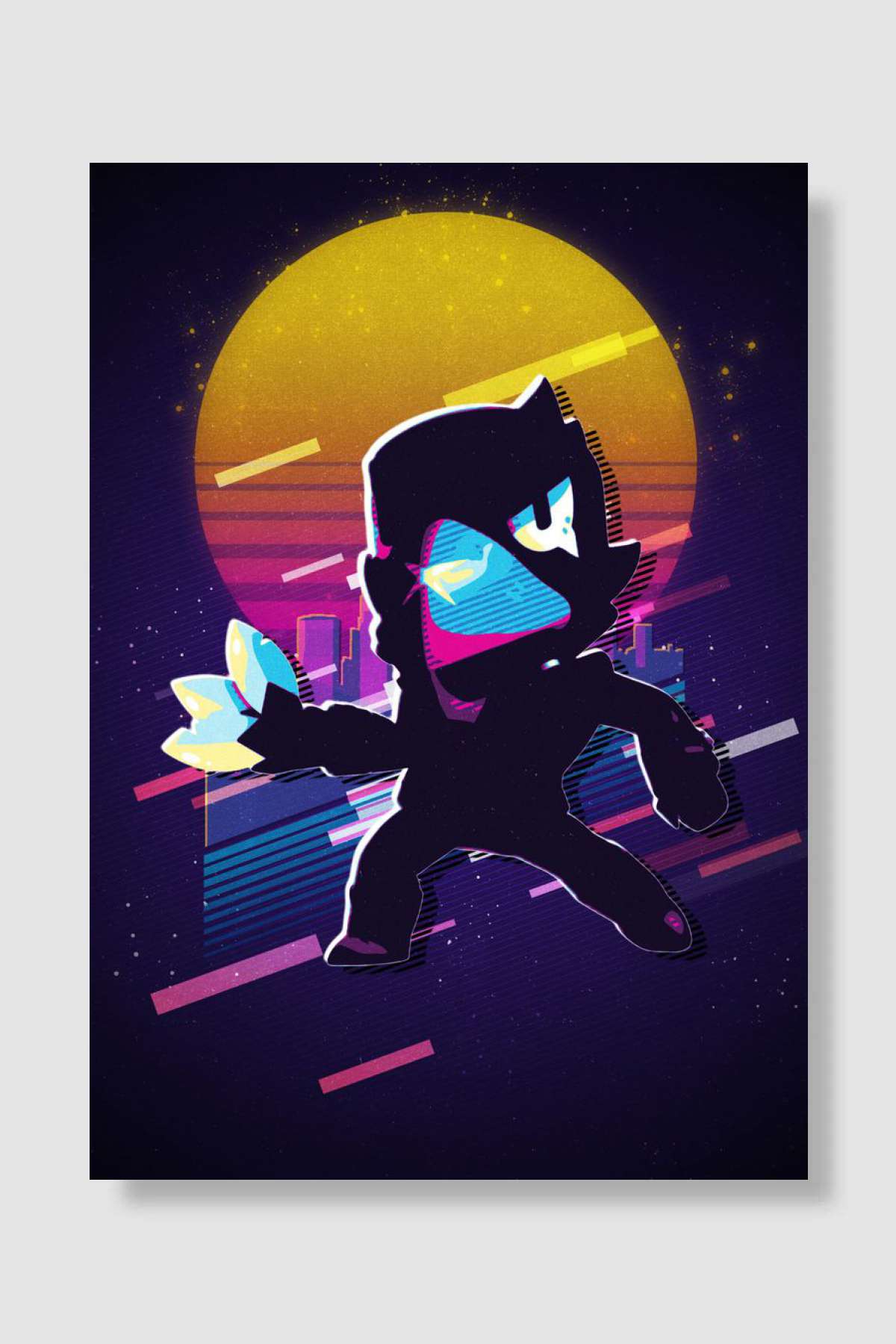 MOBA Multiplayer Online B Oyun Poster Çerçevesiz Yüksek Kalite Oyun Afiş Duvar Poster