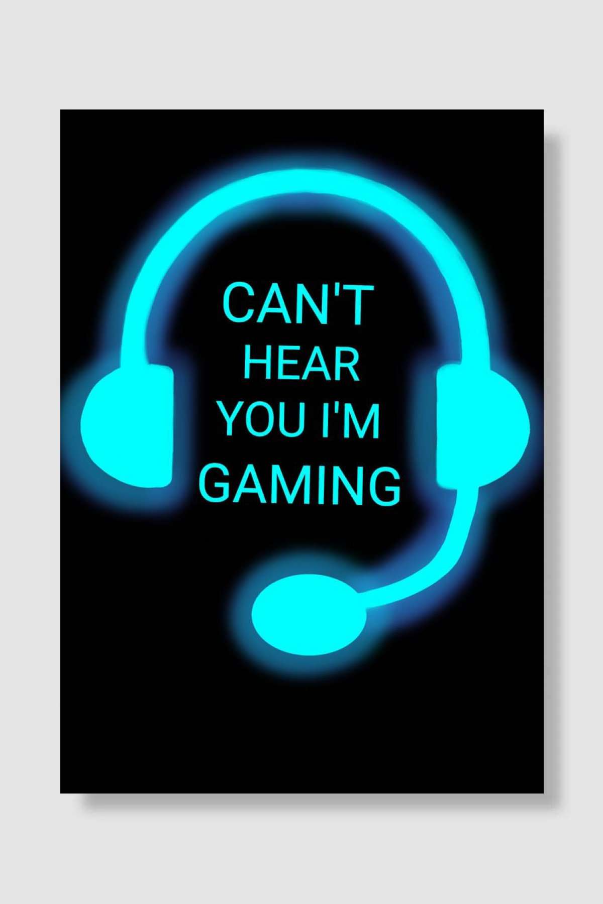 Gamer Oyun Poster Çerçevesiz Yüksek Kalite Oyun Afiş Duvar Poster