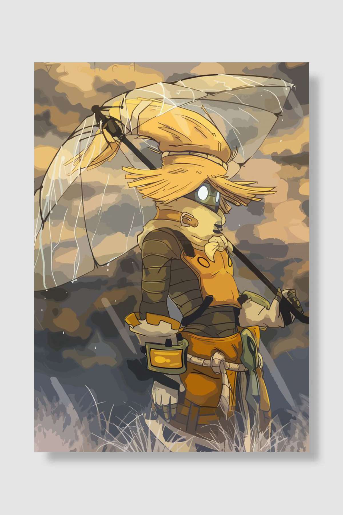 vivi Oyun Poster Çerçevesiz Yüksek Kalite Oyun Afiş Duvar Poster