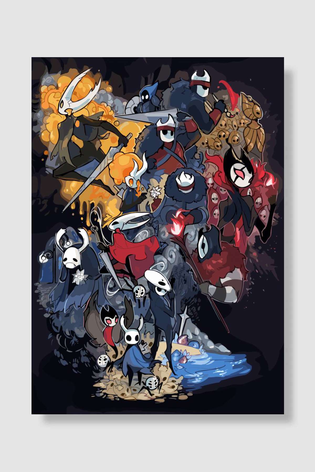 hoka game Oyun Poster Çerçevesiz Yüksek Kalite Oyun Afiş Duvar Poster