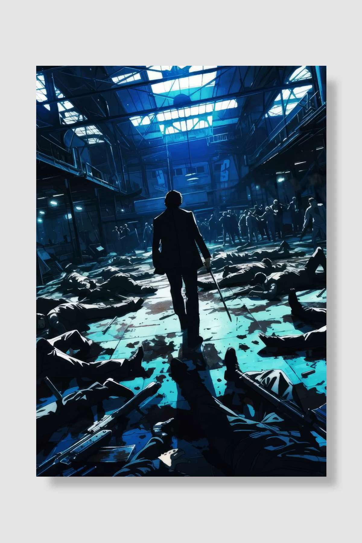 alan wake Oyun Poster Çerçevesiz Yüksek Kalite Oyun Afiş Duvar Poster