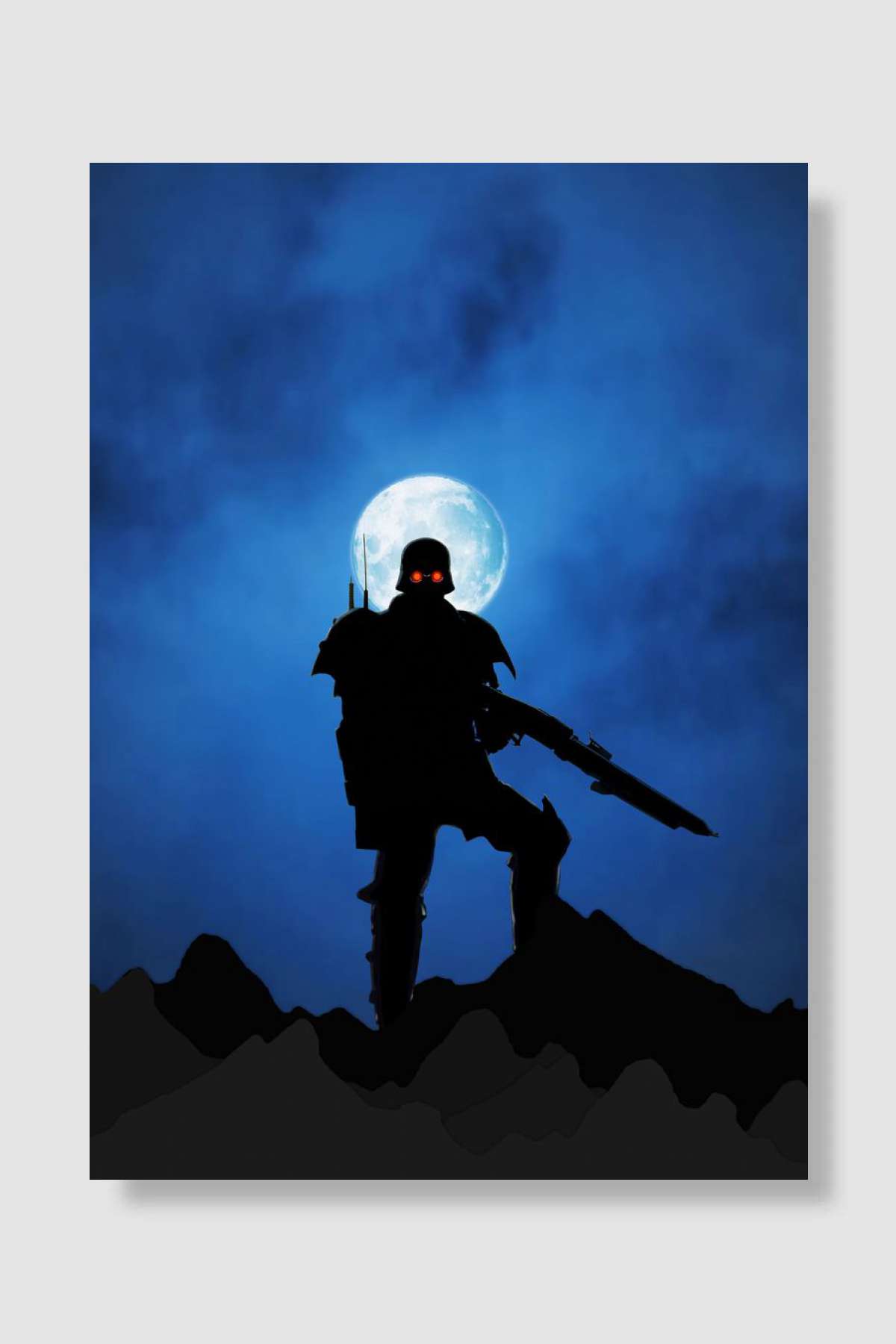 La Brigade des loups Oyun Poster Çerçevesiz Yüksek Kalite Oyun Afiş Duvar Poster