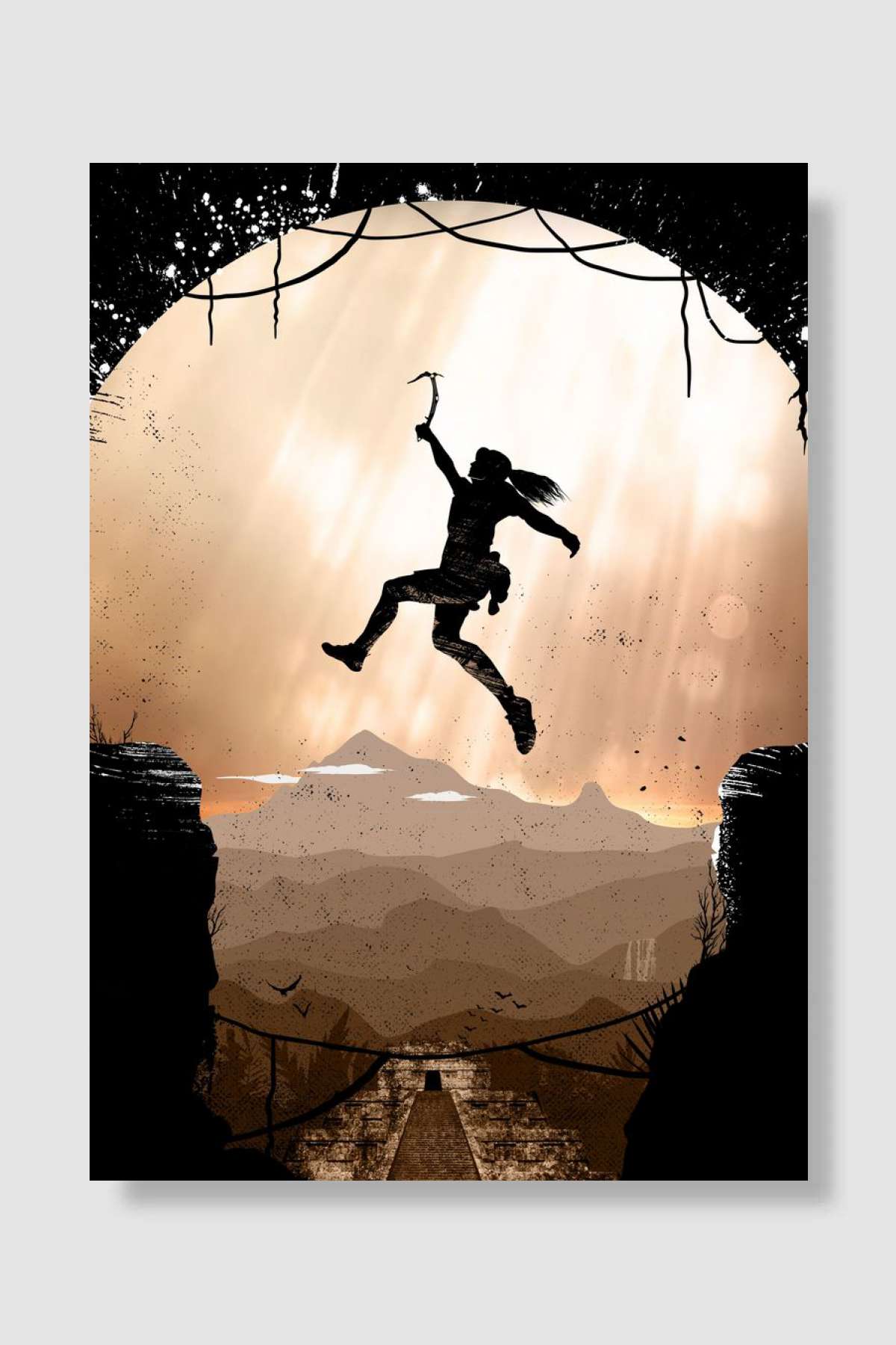 Adventure Finder Oyun Poster Çerçevesiz Yüksek Kalite Oyun Afiş Duvar Poster