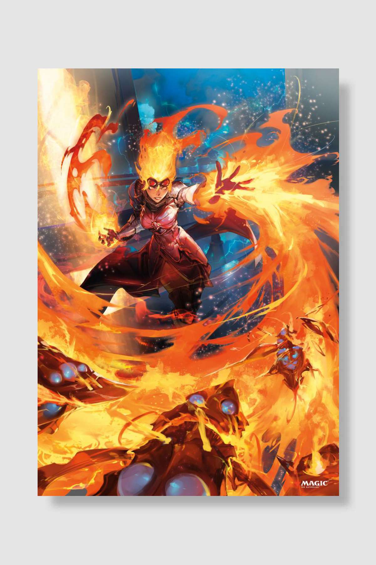 Chandra, Fire Artisan Oyun Poster Çerçevesiz Yüksek Kalite Oyun Afiş Duvar Poster