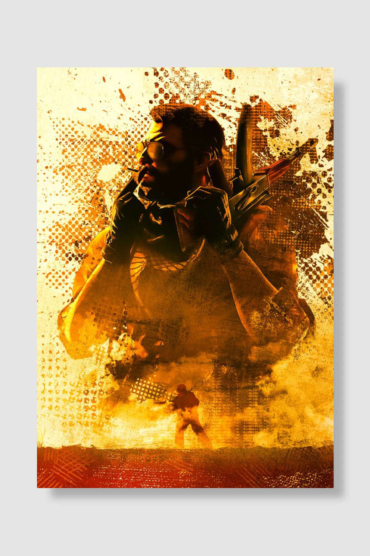 Counter-Strike Terrorist Oyun Poster Çerçevesiz Yüksek Kalite Oyun Afiş Duvar Poster - En İyi Fiyatlarla