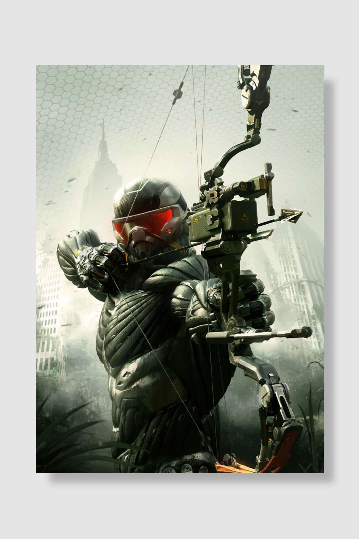 crysis Oyun Poster Çerçevesiz Yüksek Kalite Oyun Afiş Duvar Poster