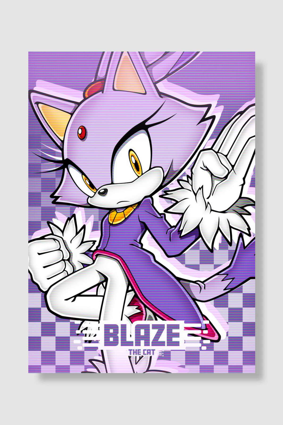 Blaze Oyun Poster Çerçevesiz Yüksek Kalite Oyun Afiş Duvar Poster - En İyi Fiyatlarla