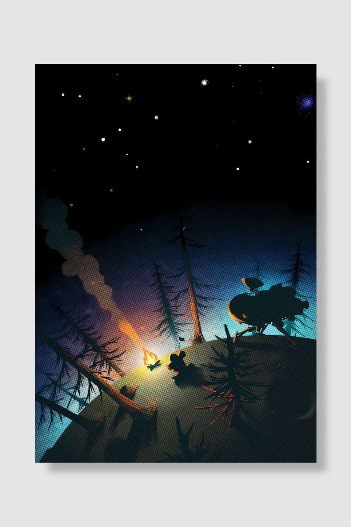Outer WIlds Game Oyun Poster Çerçevesiz Yüksek Kalite Oyun Afiş Duvar Poster