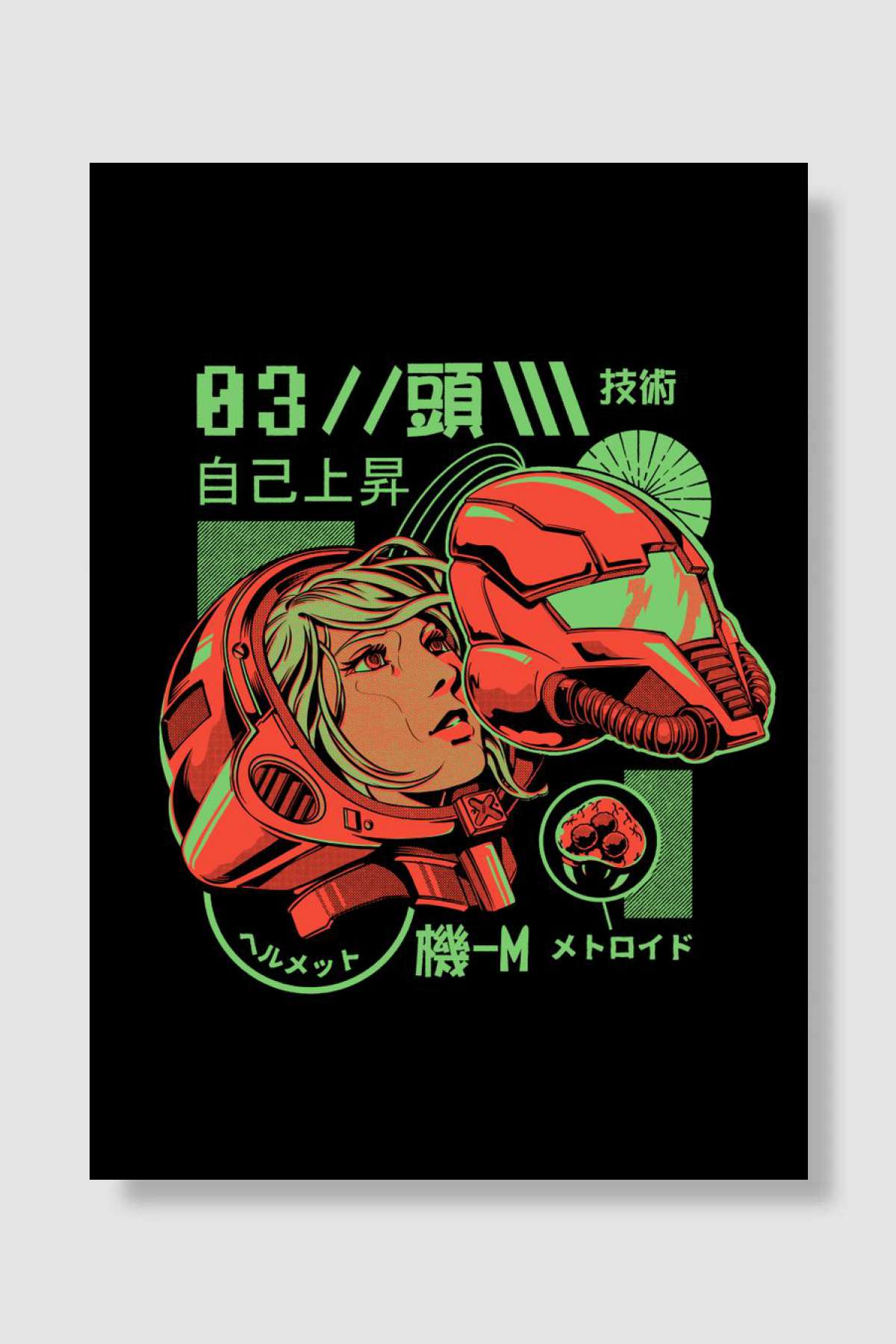 SHEAD Oyun Poster Çerçevesiz Yüksek Kalite Oyun Afiş Duvar Poster