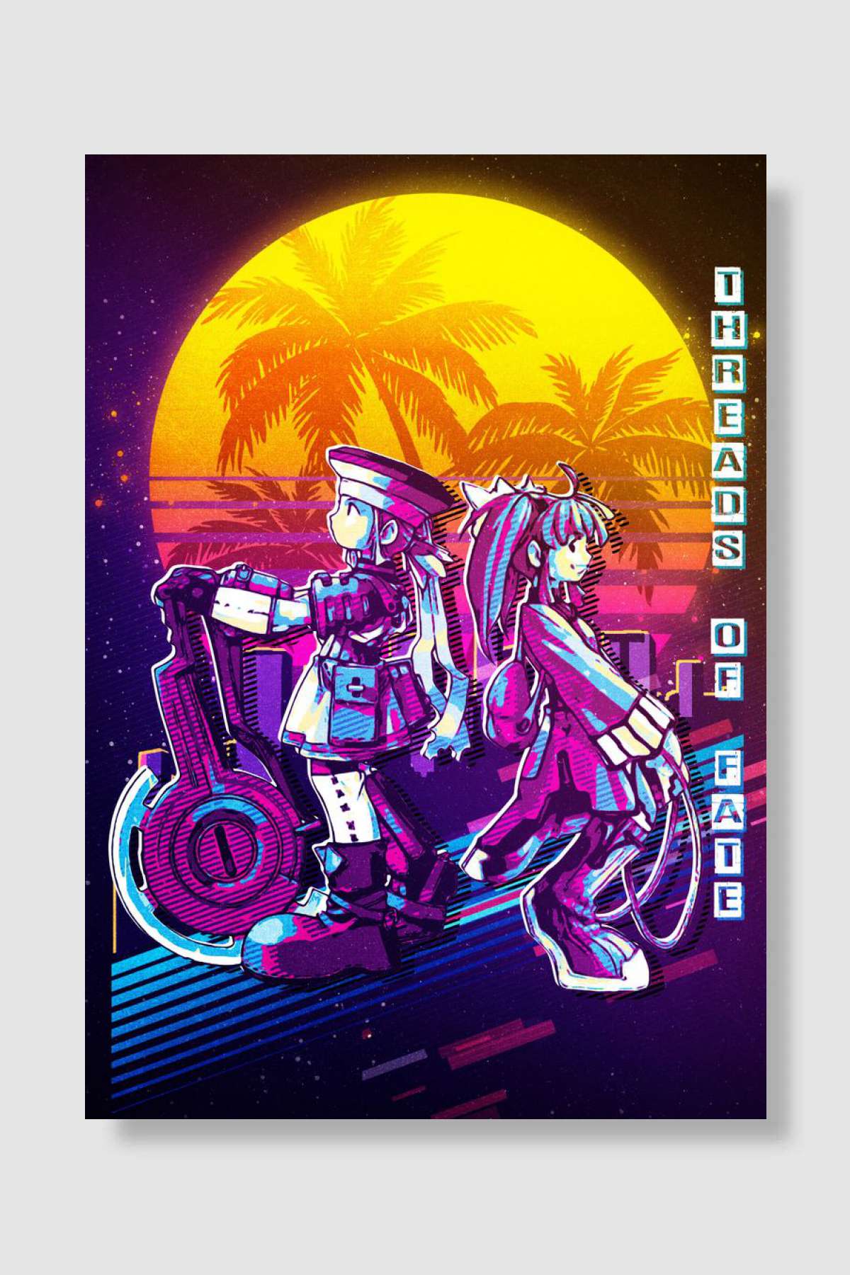 threads of fate Oyun Poster Çerçevesiz Yüksek Kalite Oyun Afiş Duvar Poster